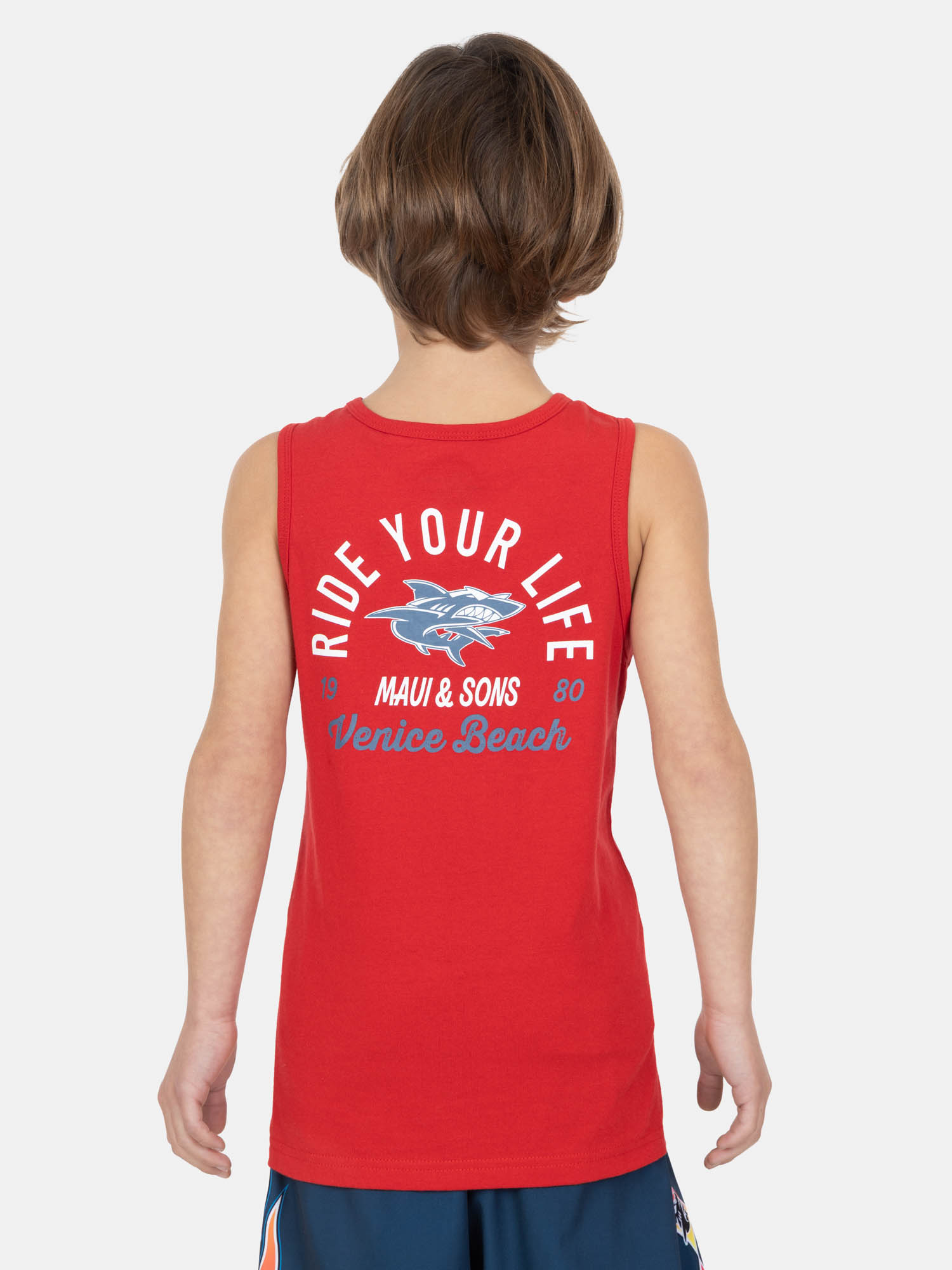 POLERA SM BUBLOO EN COLOR ROJO INFANTIL MAUI AND SONS - 2