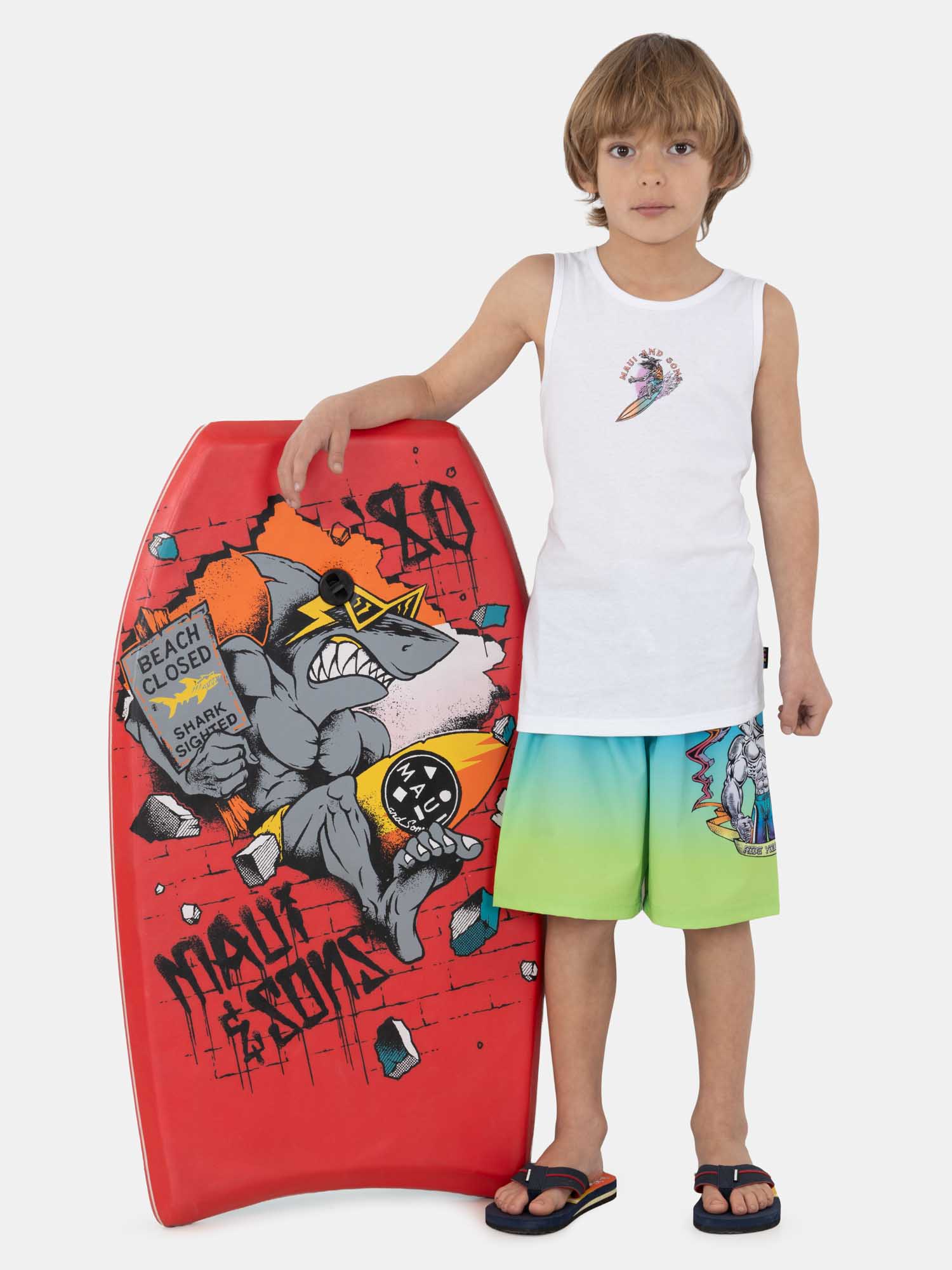 POLERA SM ZOOMY EN COLOR BLANCO INFANTIL MAUI AND SONS - 4