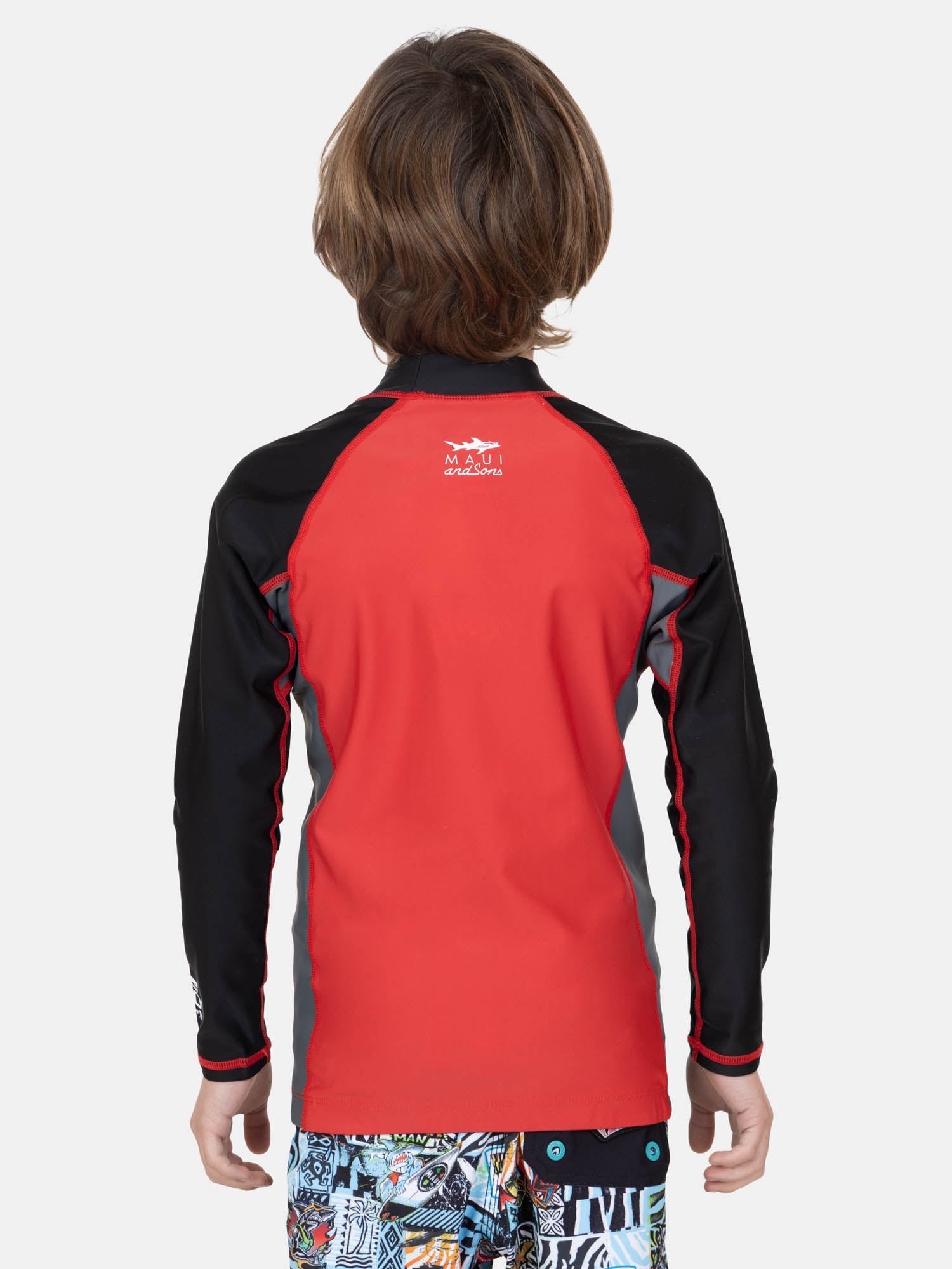 POLERA UVP HAURY EN COLOR ROJO INFANTIL MAUI AND SONS - 2