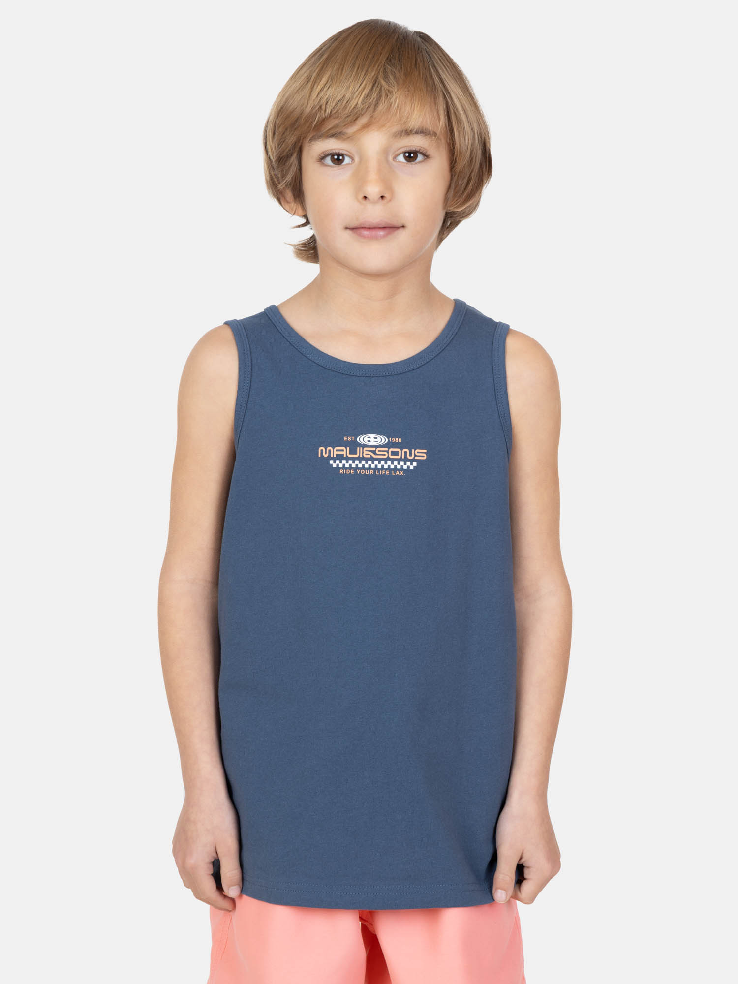 POLERA SM KAIKI AZUL INFANTIL MAUI AND SONS - 1