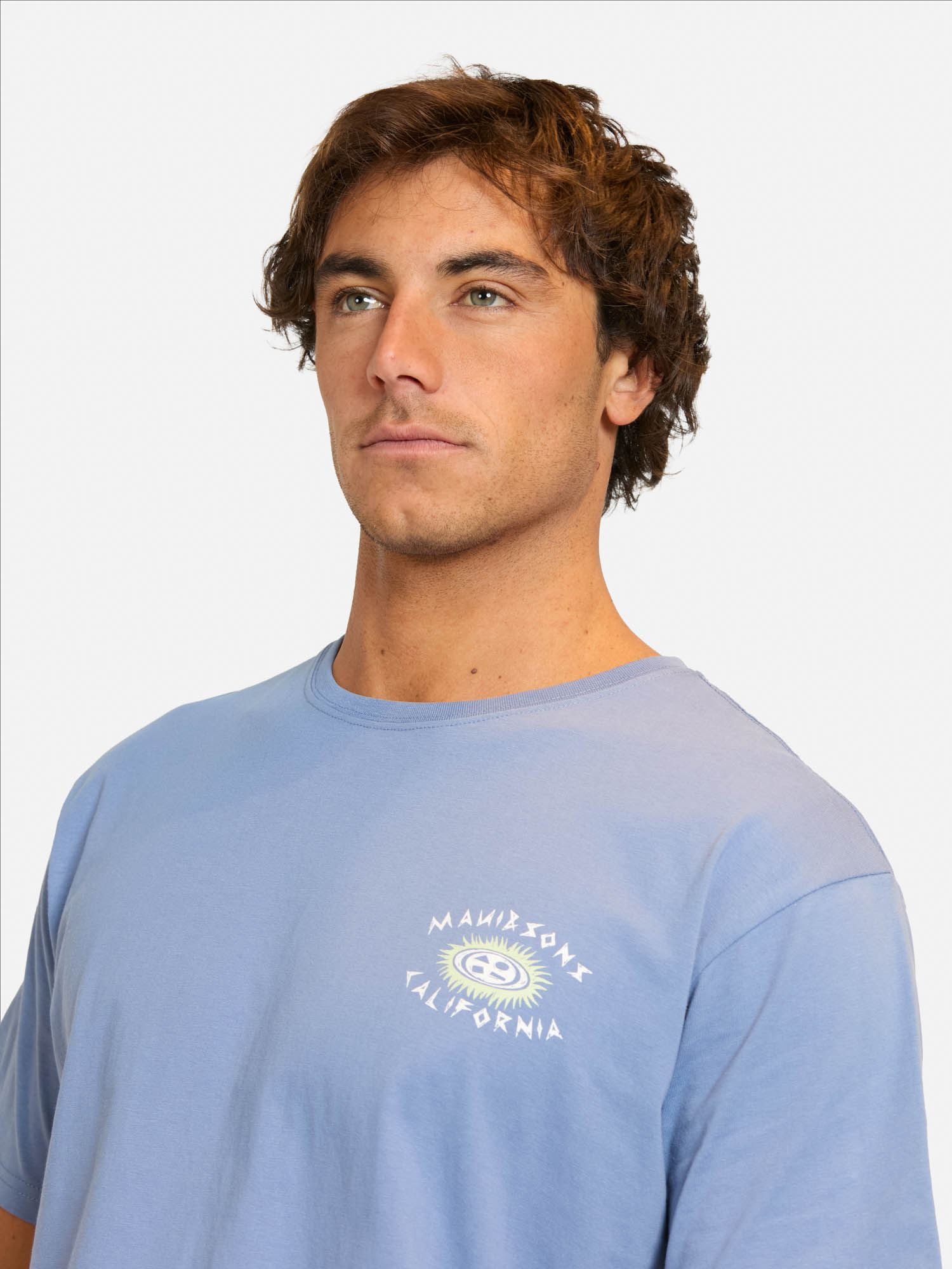 POLERA MC BESIS MORADO HOMBRE MAUI AND SONS - 3