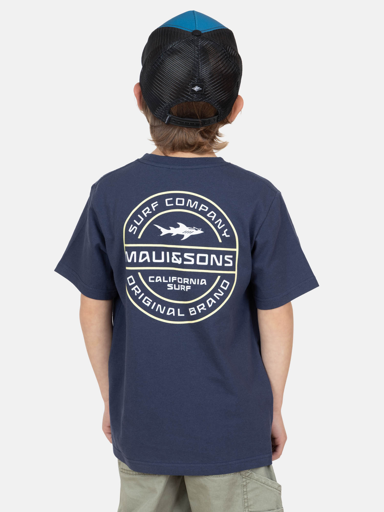 POLERA MC SEATRIBE AZUL INFANTIL MAUI AND SONS - 2