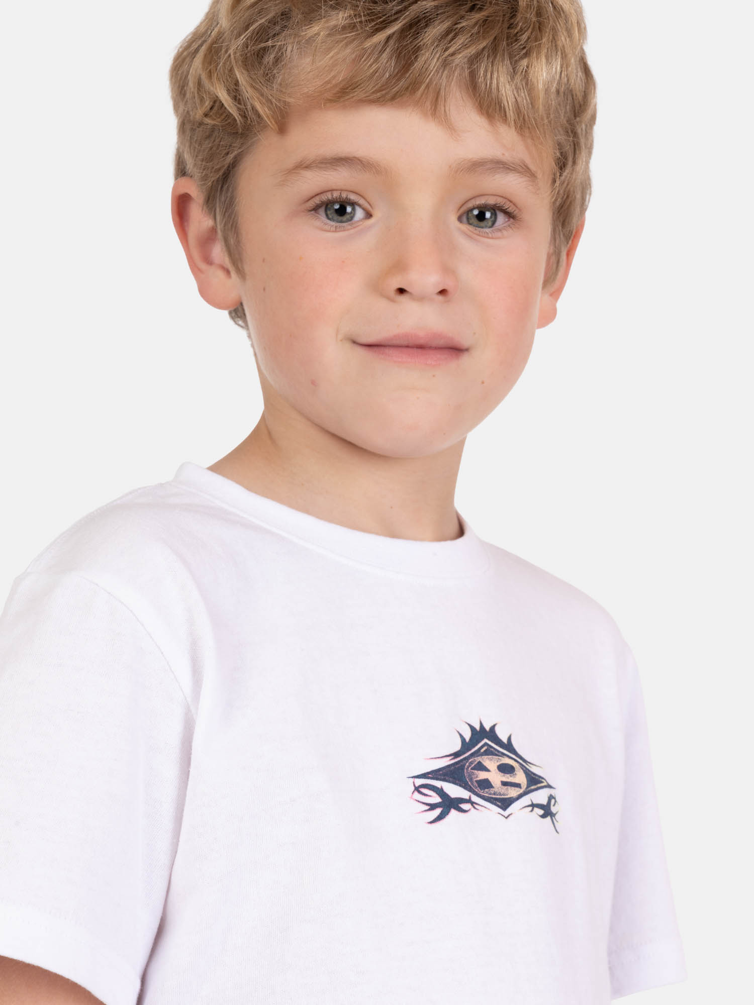POLERA MC SALVIVA EN COLOR BLANCO INFANTIL MAUI AND SONS - 3