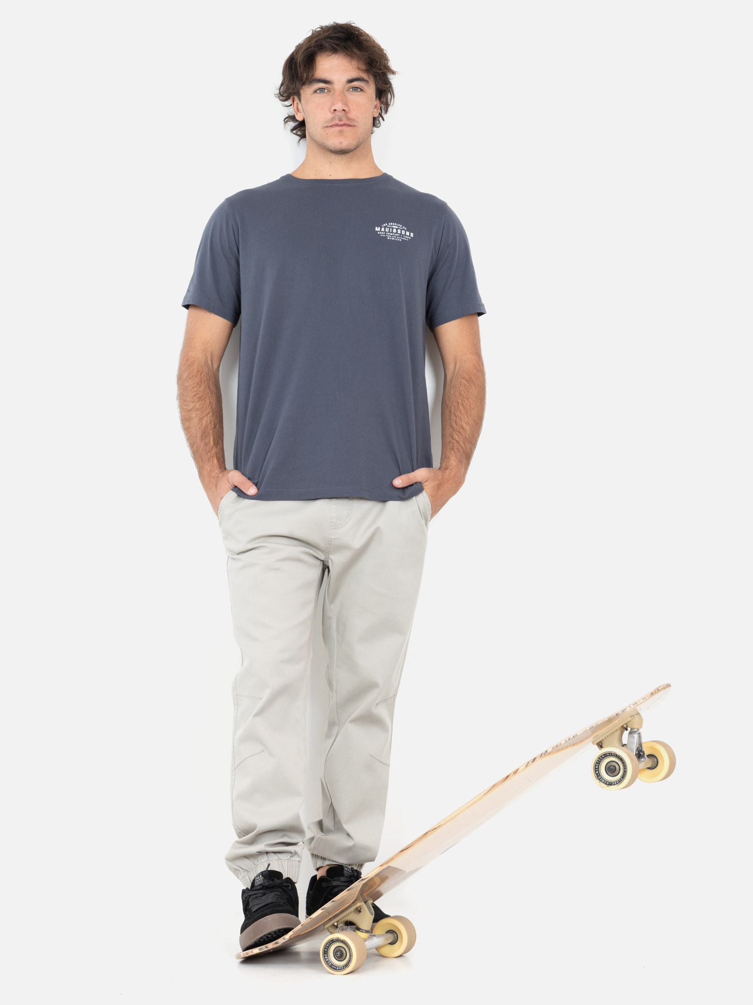 JOGGER WAIKIKI BEIGE HOMBRE MAUI AND SONS - 4