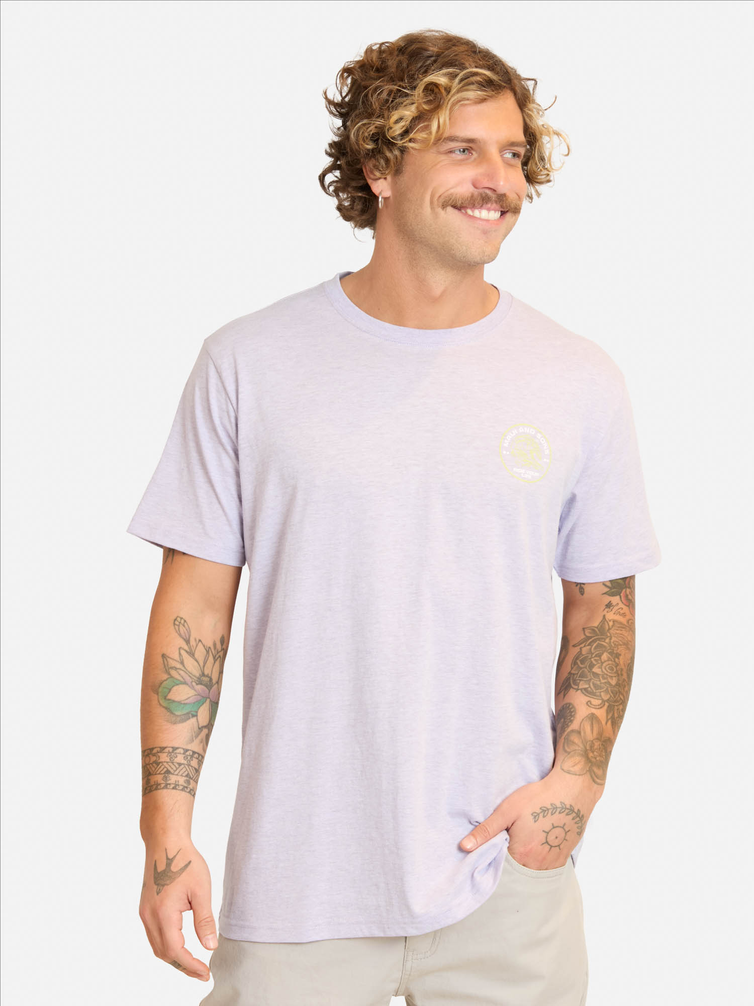 POLERA MC SORADU MORADO HOMBRE MAUI AND SONS - 1
