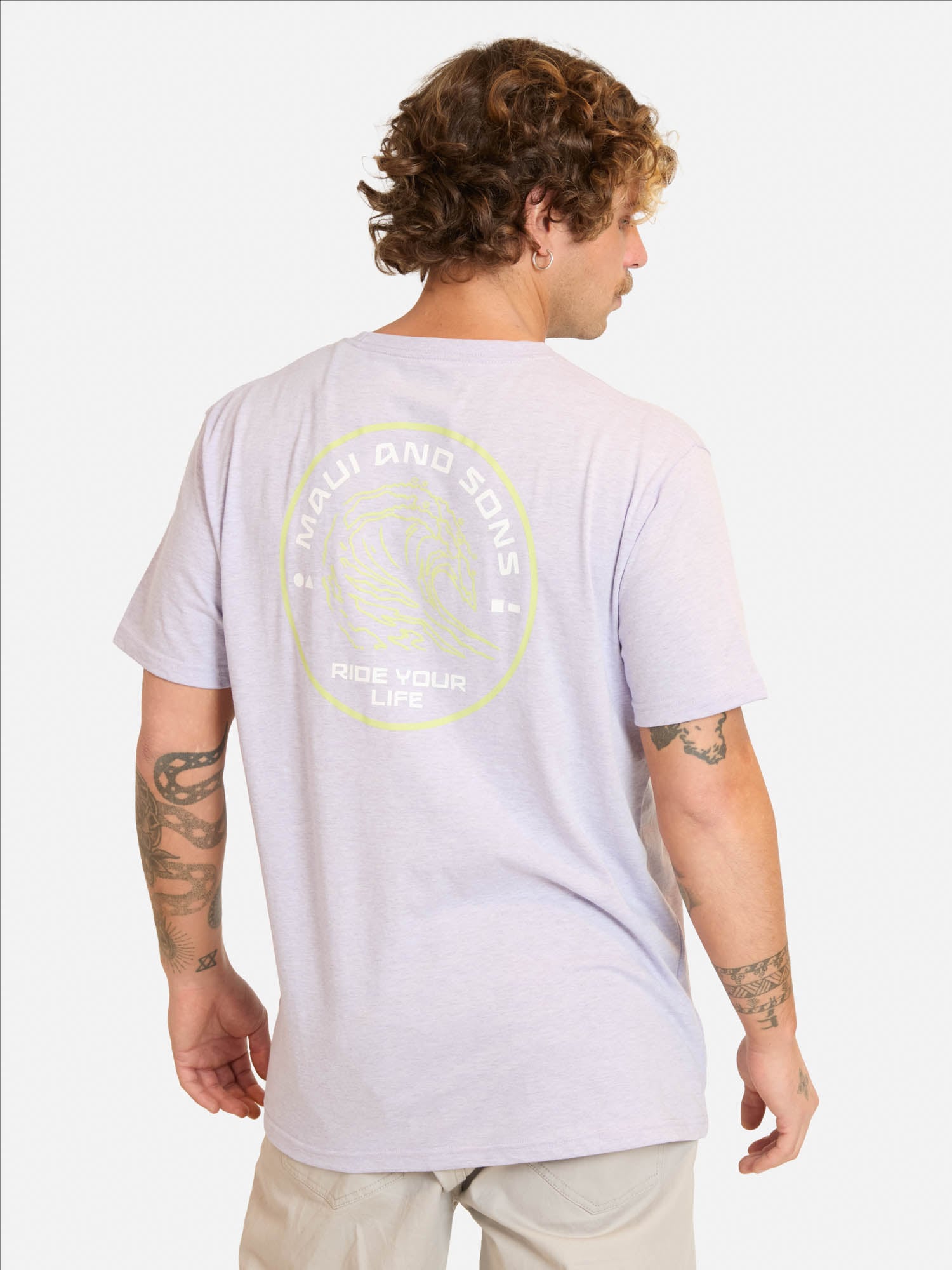 POLERA MC SORADU MORADO HOMBRE MAUI AND SONS - 2