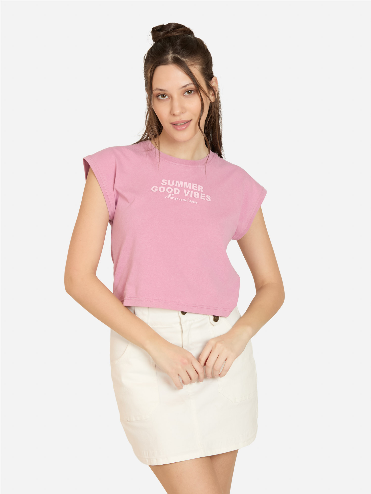 POLERA MC AURELIX BURDEO MUJER MAUI AND SONS - 1