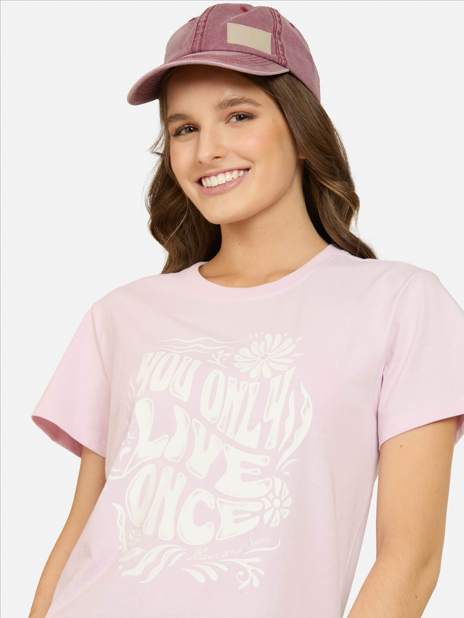 POLERA MC ONDESSA ROSADO MUJER MAUI AND SONS - 2