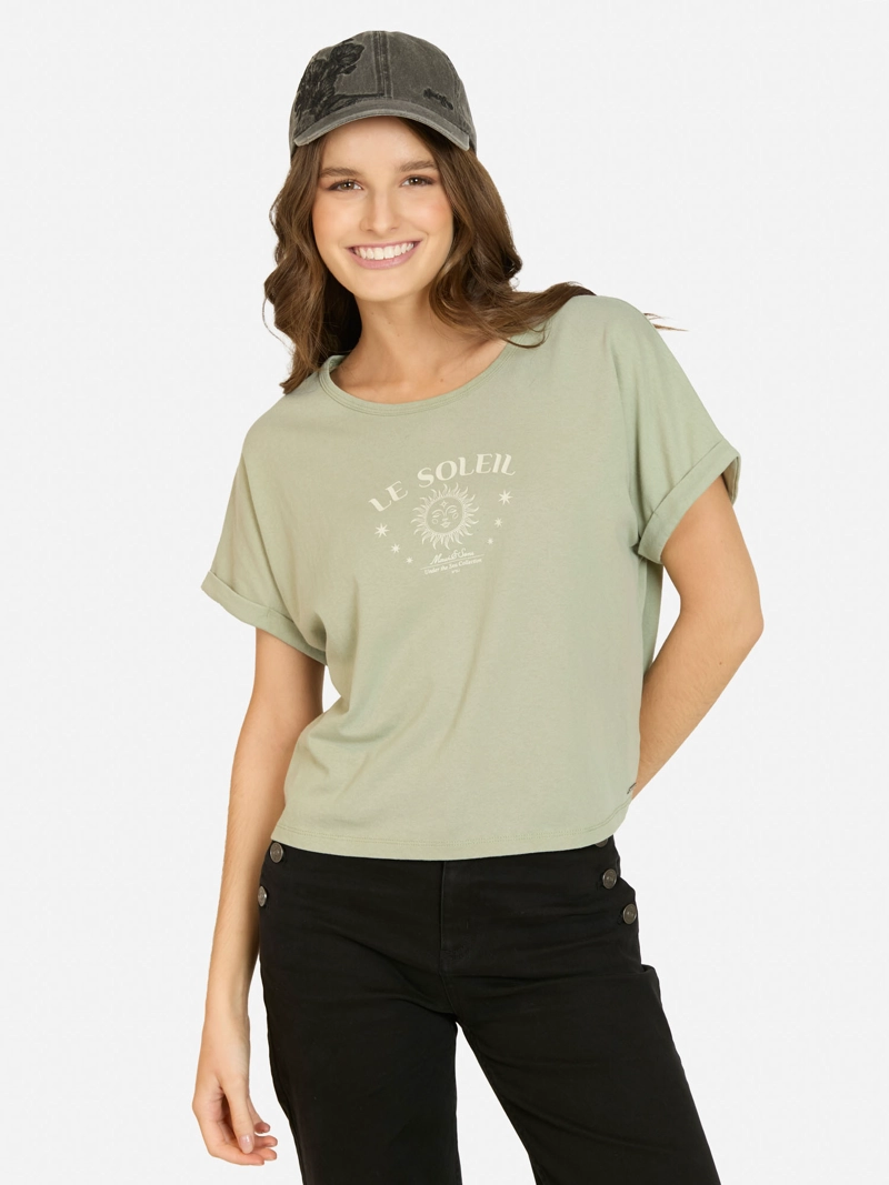 POLERA MC NAIRU VERDE MUJER MAUI AND SONS - 1
