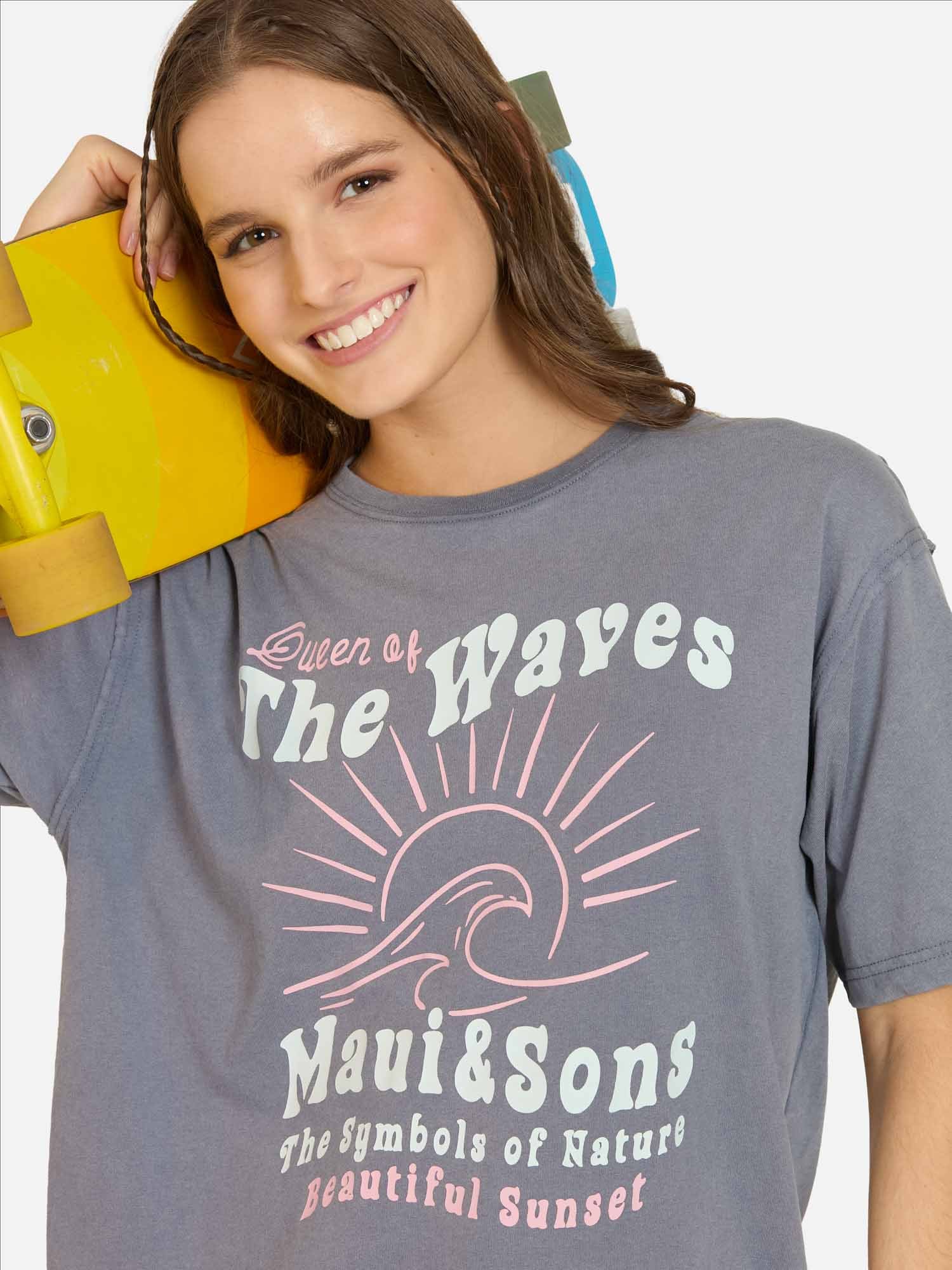 POLERA MC MYRALI GRIS MUJER MAUI AND SONS - 3