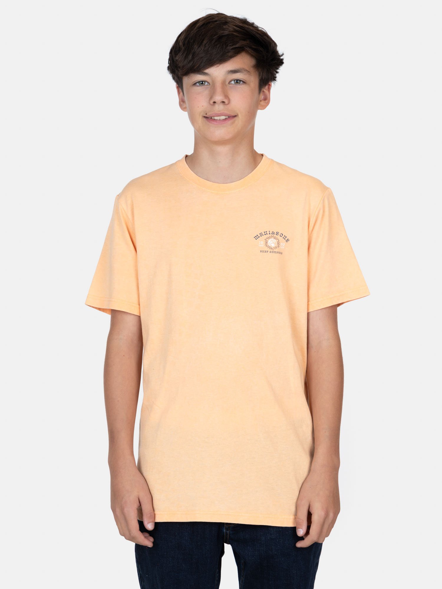 POLERA MC SUNCORE NARANJA INFANTIL MAUI AND SONS - 1
