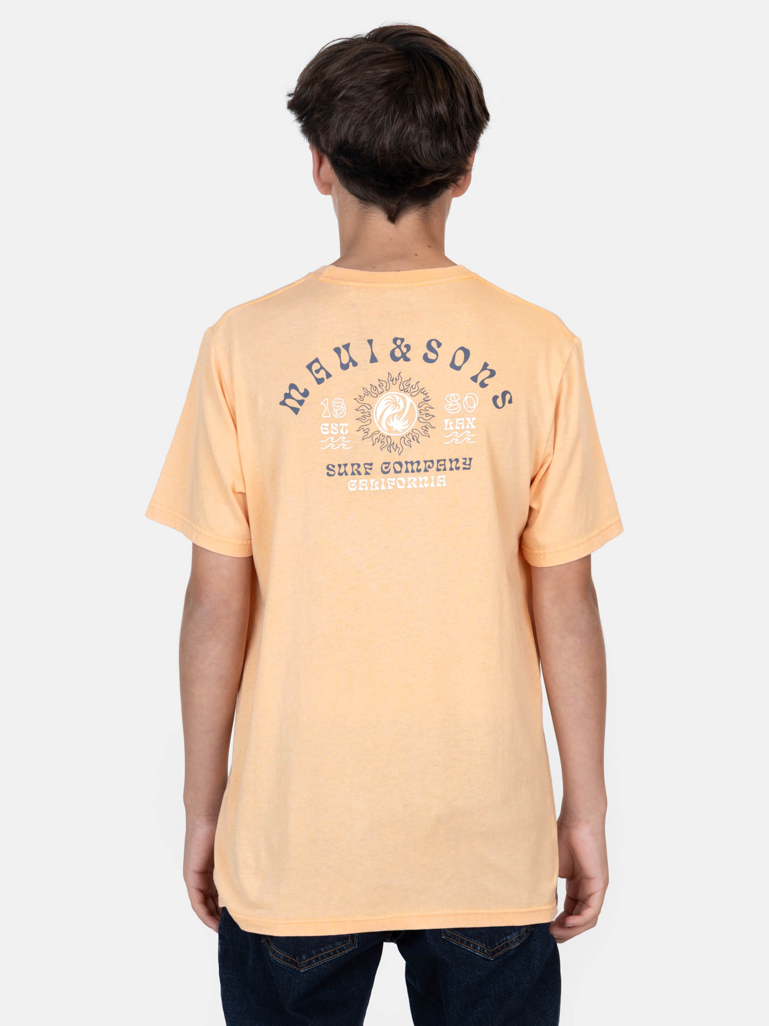 POLERA MC SUNCORE NARANJA INFANTIL MAUI AND SONS - 2