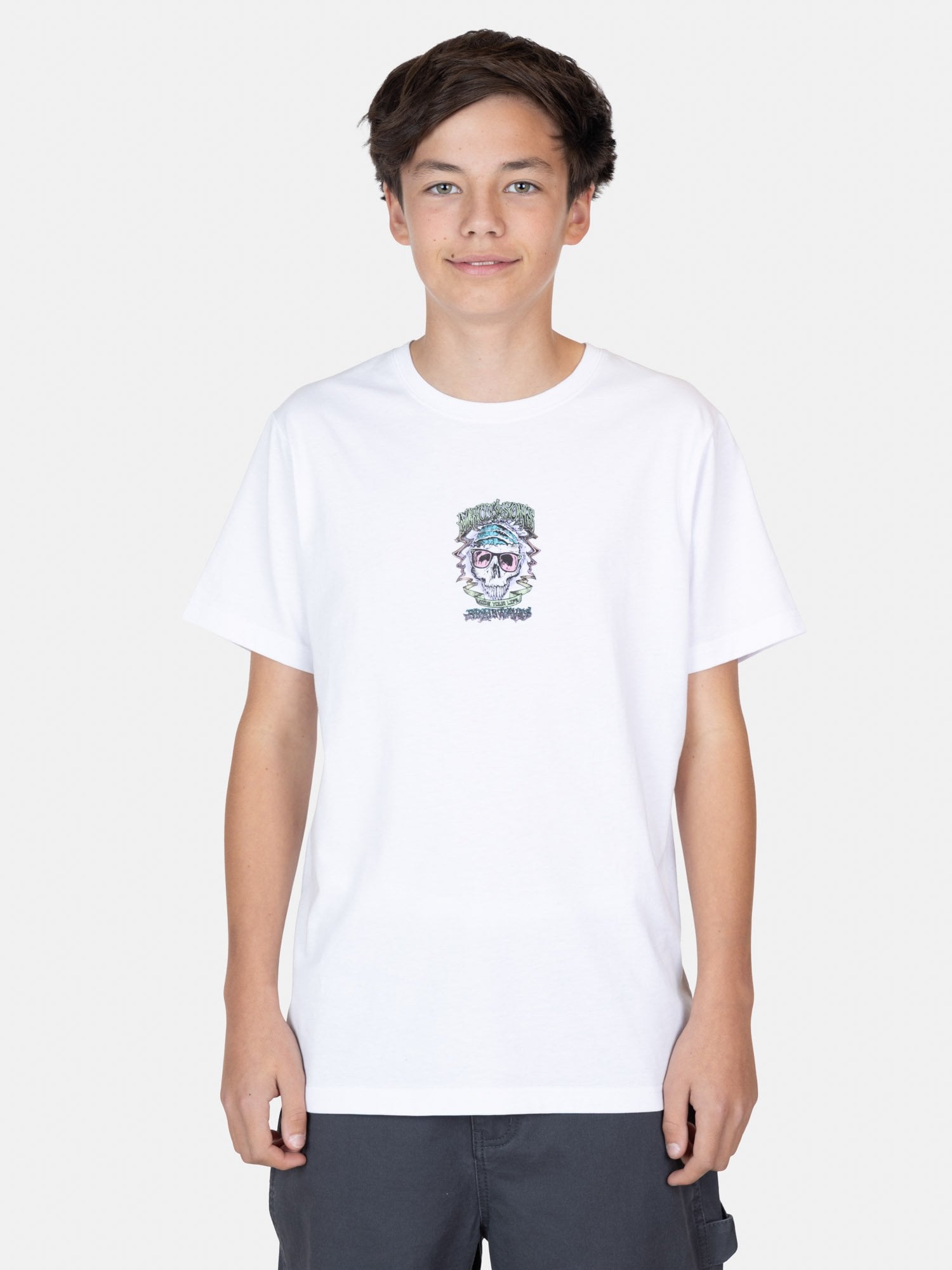 POLERA MC SEASNAPS EN COLOR BLANCO INFANTIL MAUI AND SONS - 1