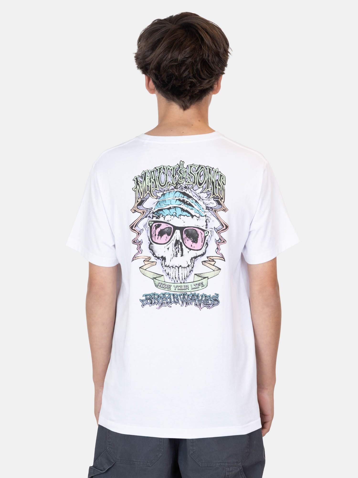 POLERA MC SEASNAPS EN COLOR BLANCO INFANTIL MAUI AND SONS - 2