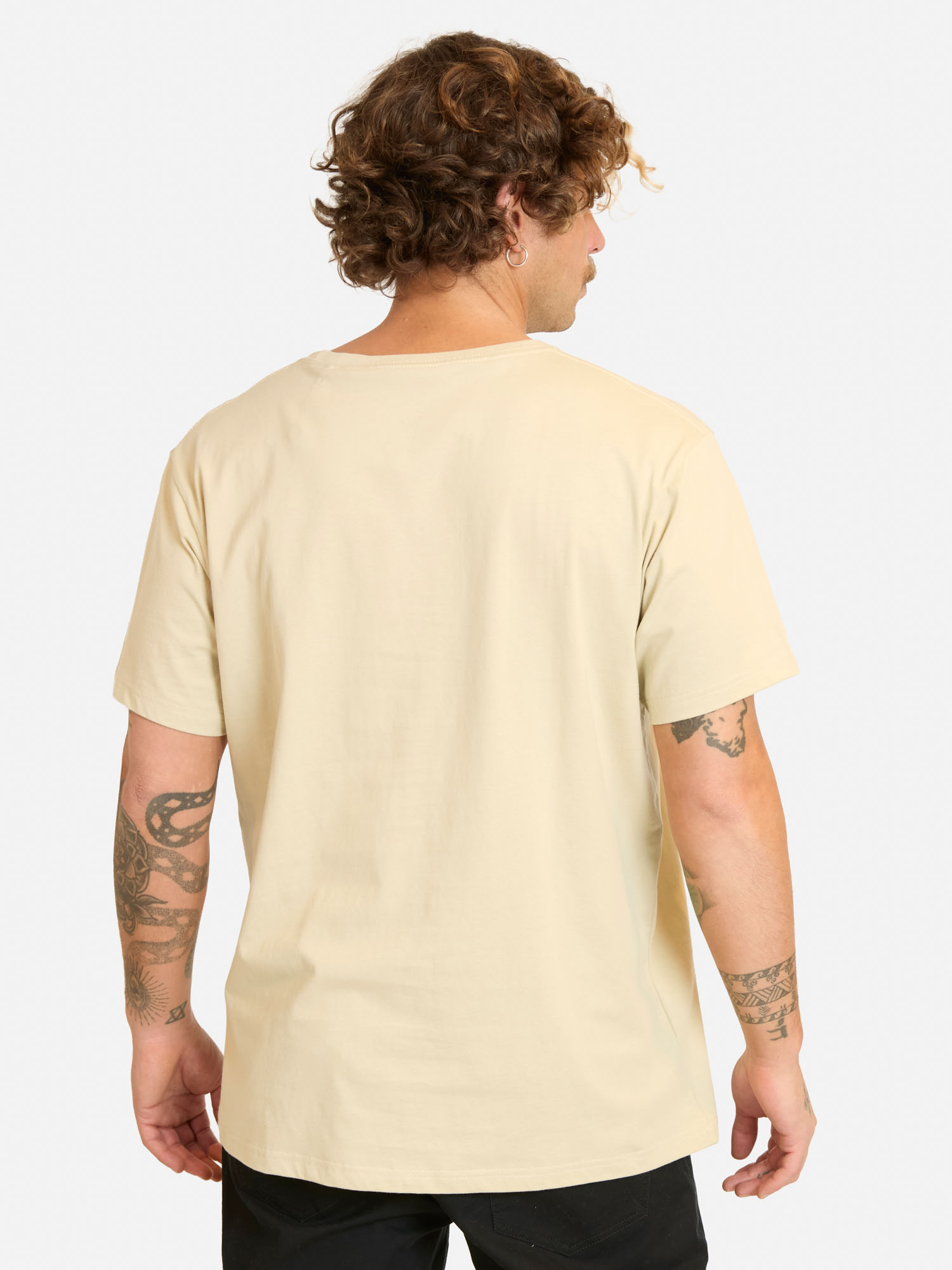 POLERA MC TIVALOFT BEIGE HOMBRE MAUI AND SONS - 2