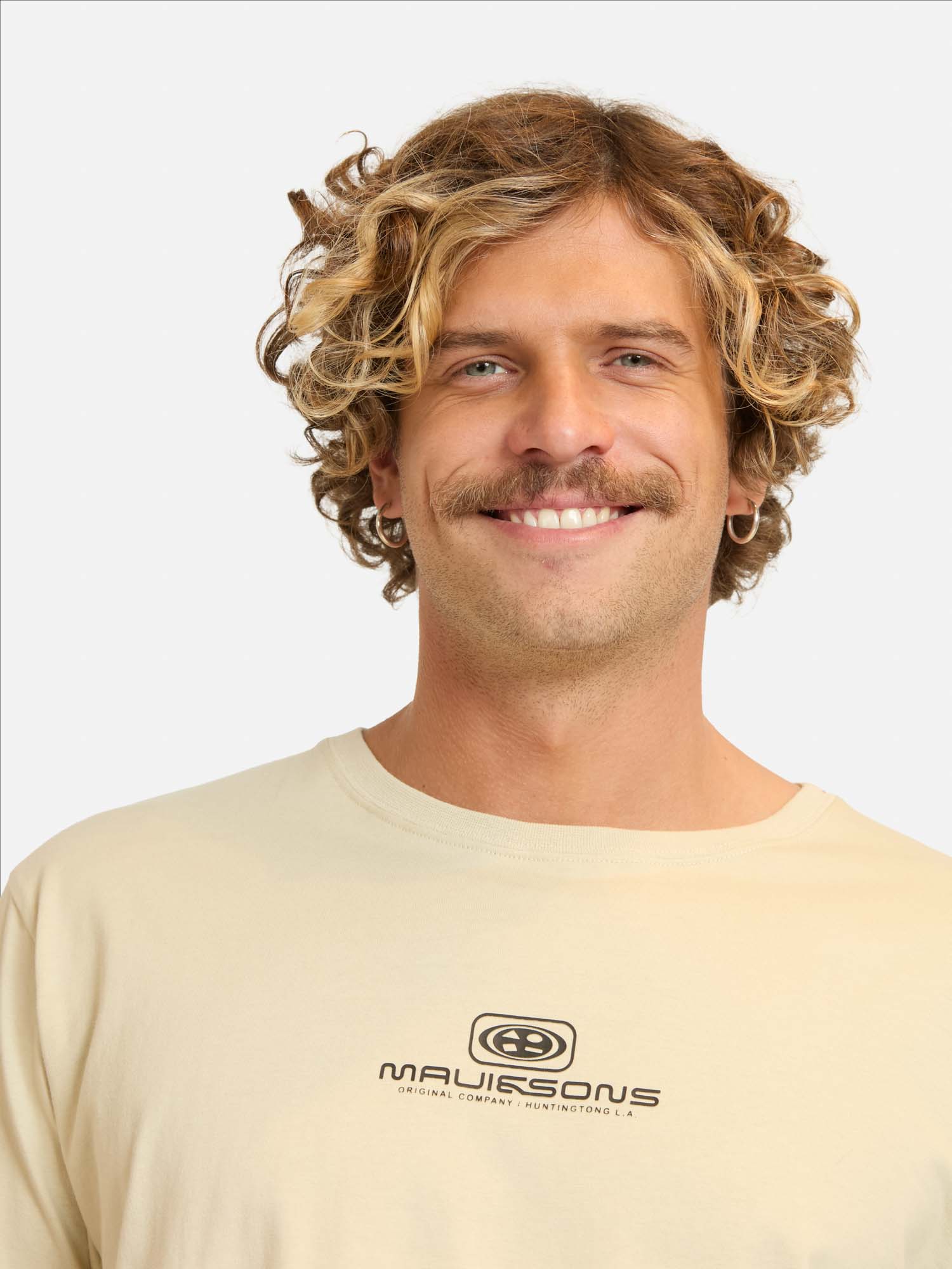 POLERA MC TIVALOFT BEIGE HOMBRE MAUI AND SONS - 3