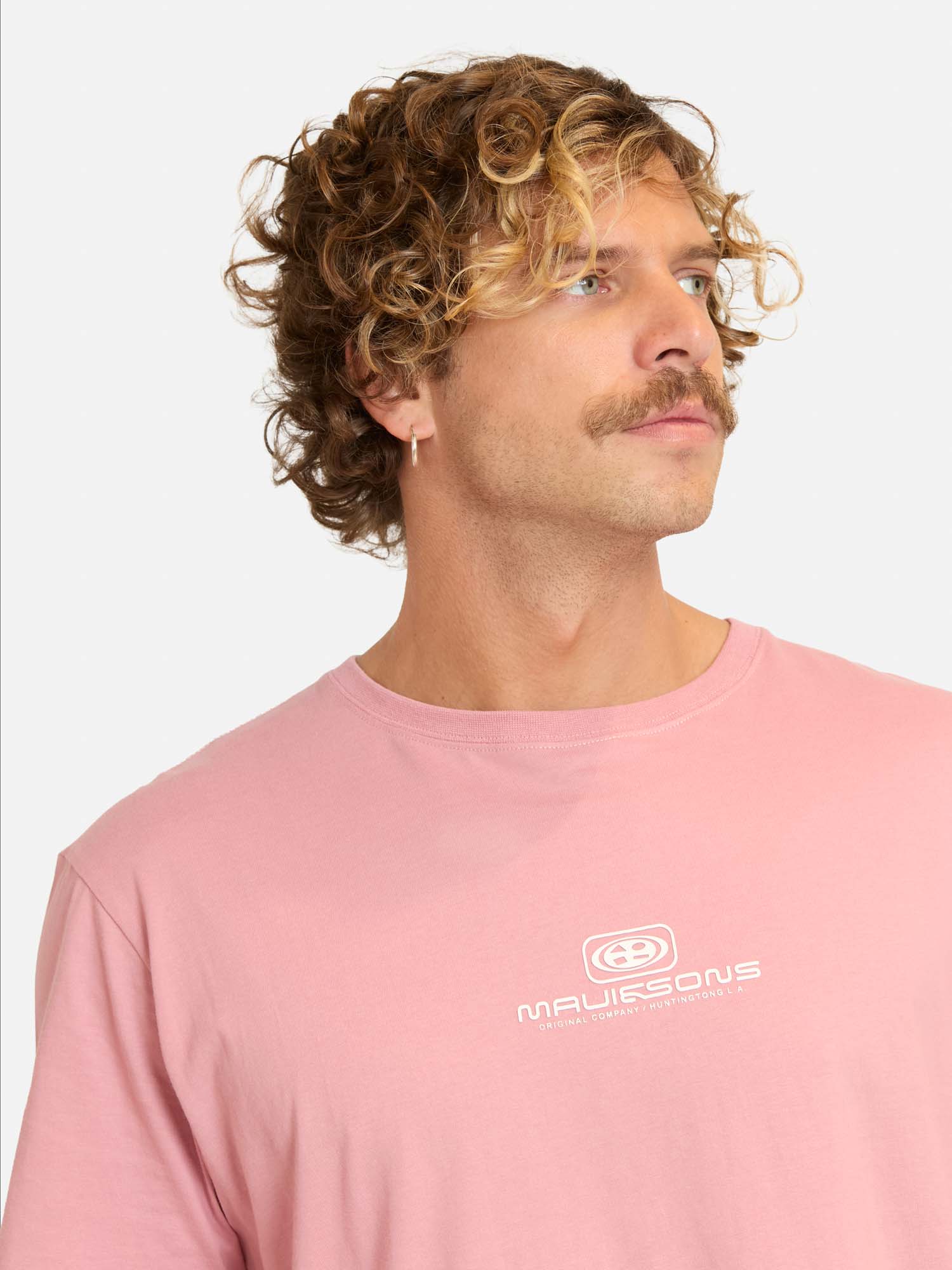POLERA MC TIVALOFT ROSADO HOMBRE MAUI AND SONS - 3