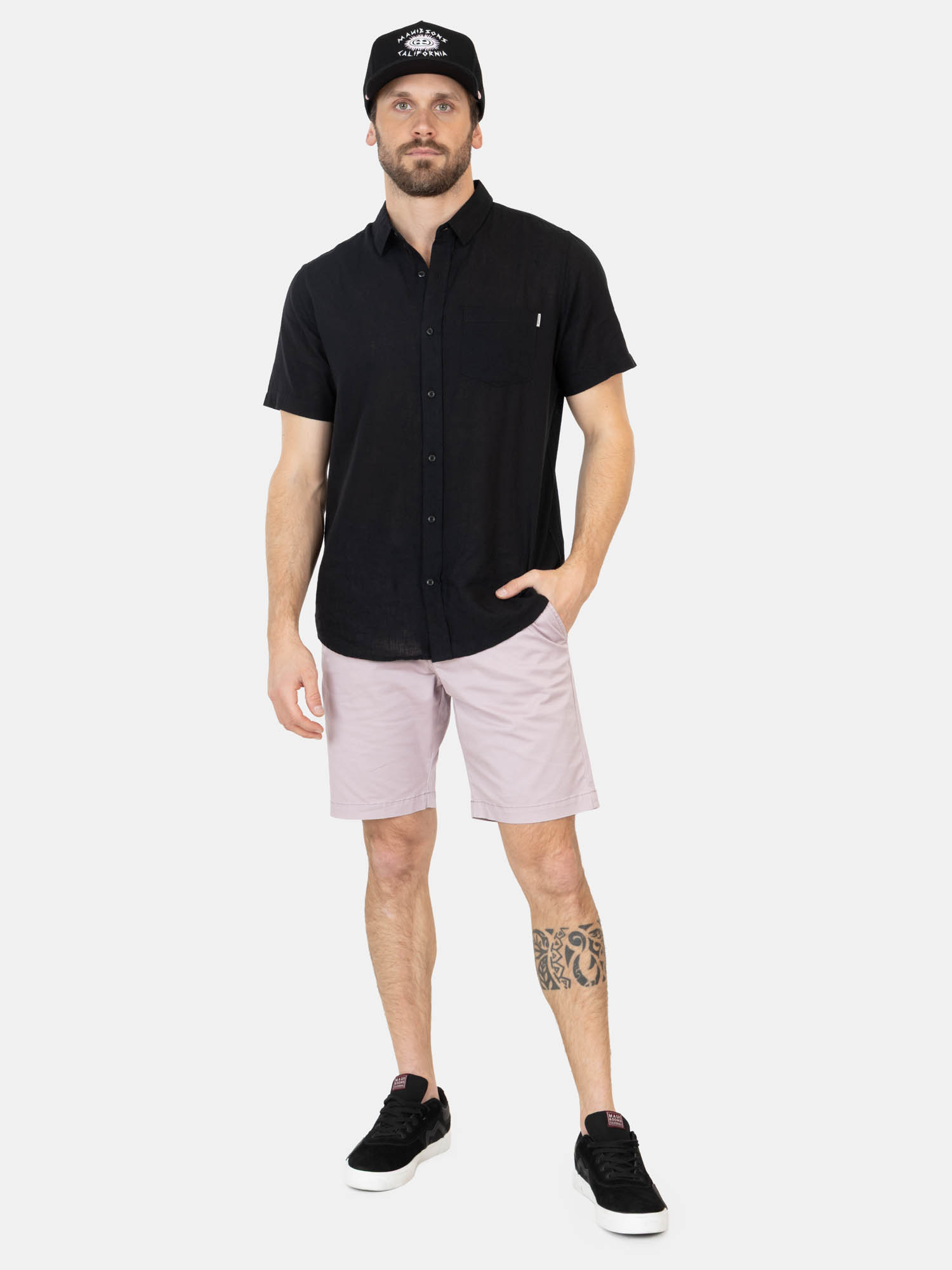 BERMUDA MAKOA ROSADO HOMBRE MAUI AND SONS - 4