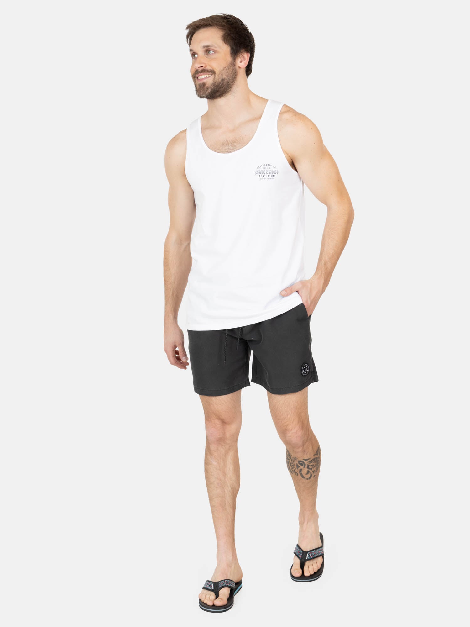 TRAJE DE BAÑO BRILUNA NEGRO HOMBRE MAUI AND SONS - 4