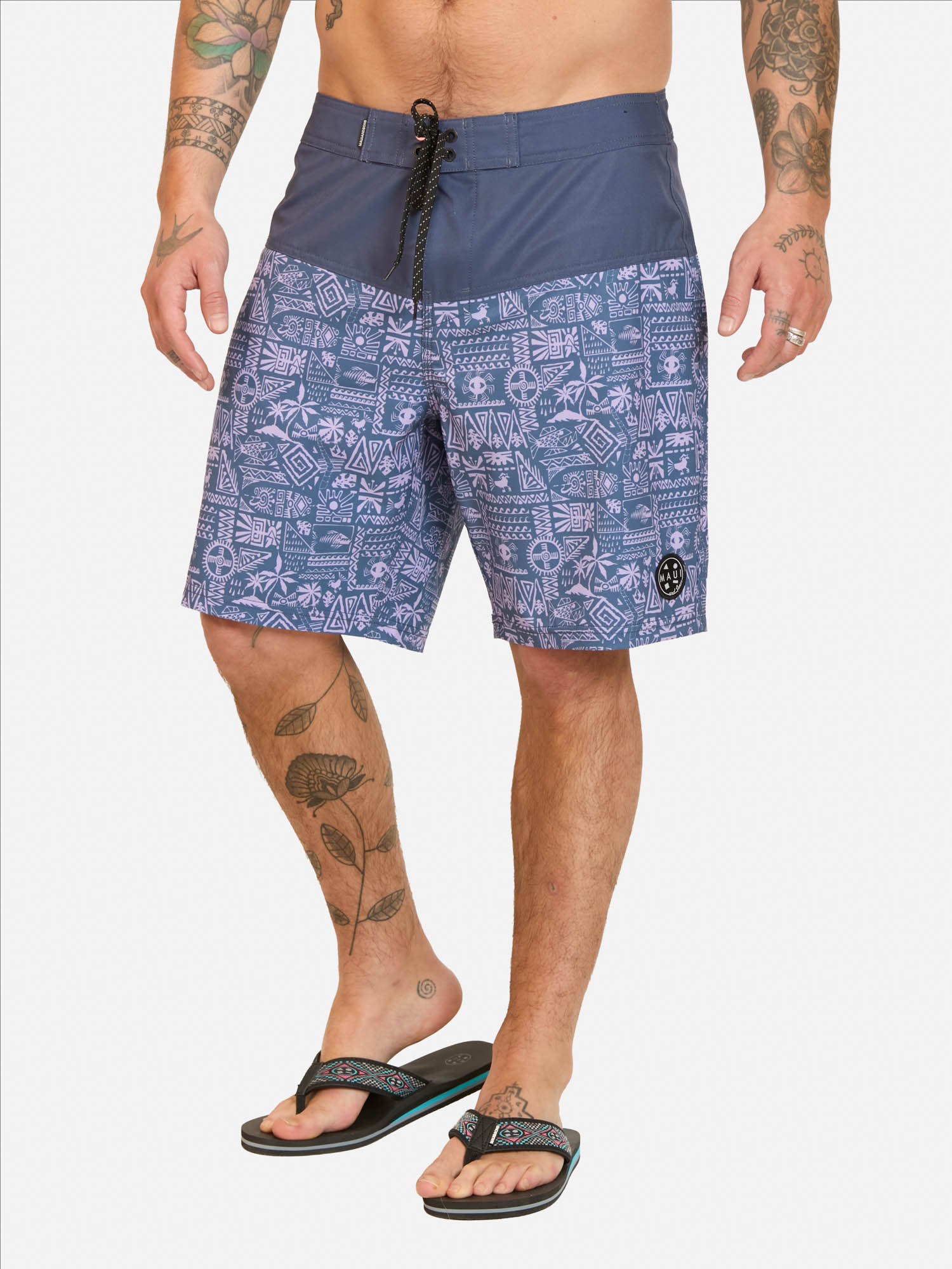 TRAJE DE BAÑO ISLORA MULTICOLOR HOMBRE MAUI AND SONS - 1