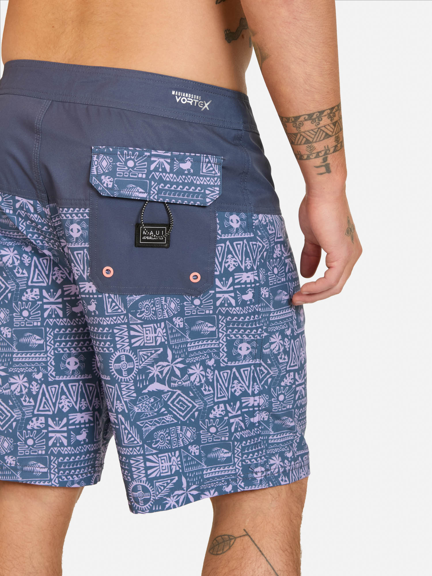 TRAJE DE BAÑO ISLORA MULTICOLOR HOMBRE MAUI AND SONS - 3