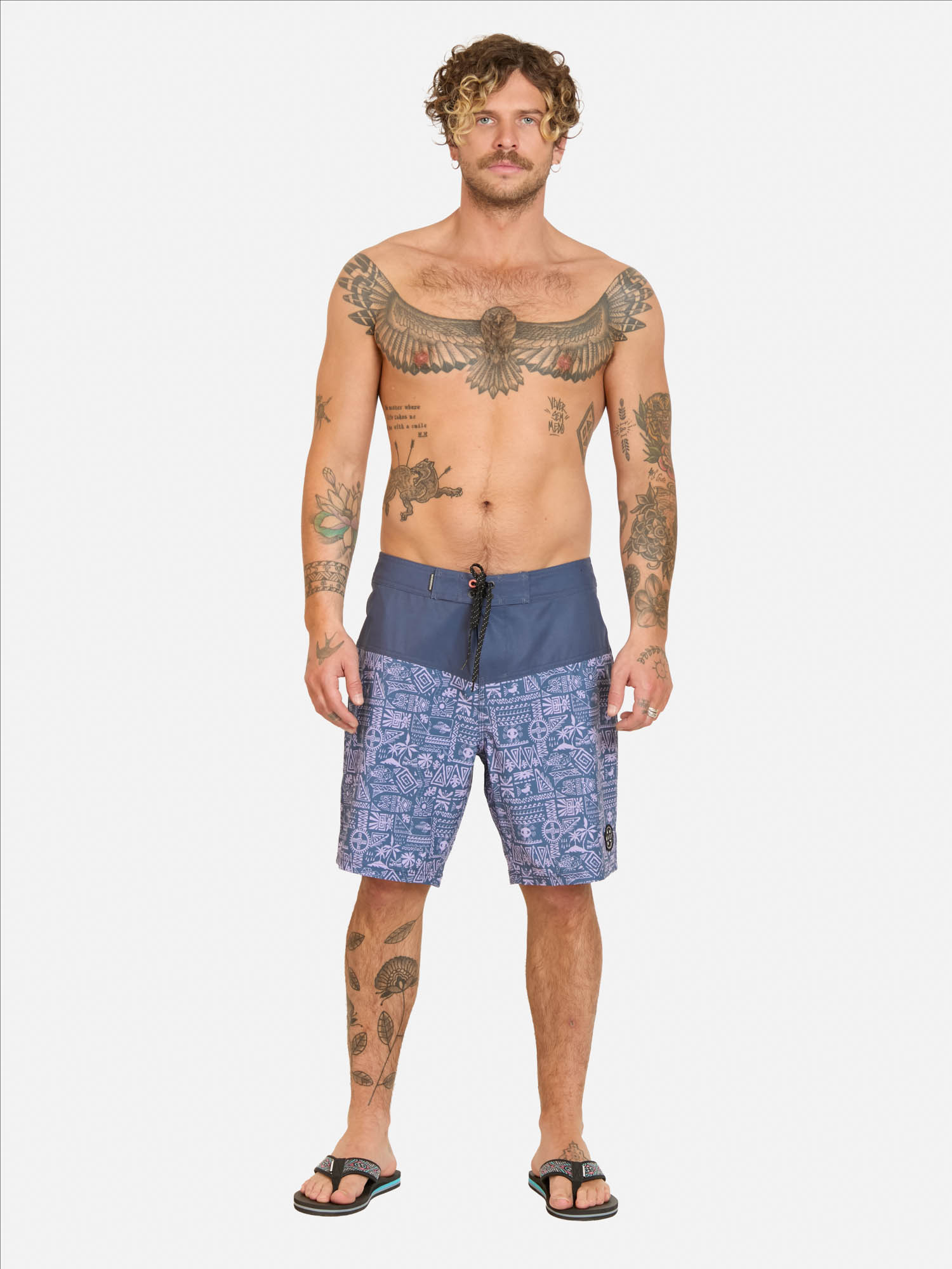 TRAJE DE BAÑO ISLORA MULTICOLOR HOMBRE MAUI AND SONS - 4
