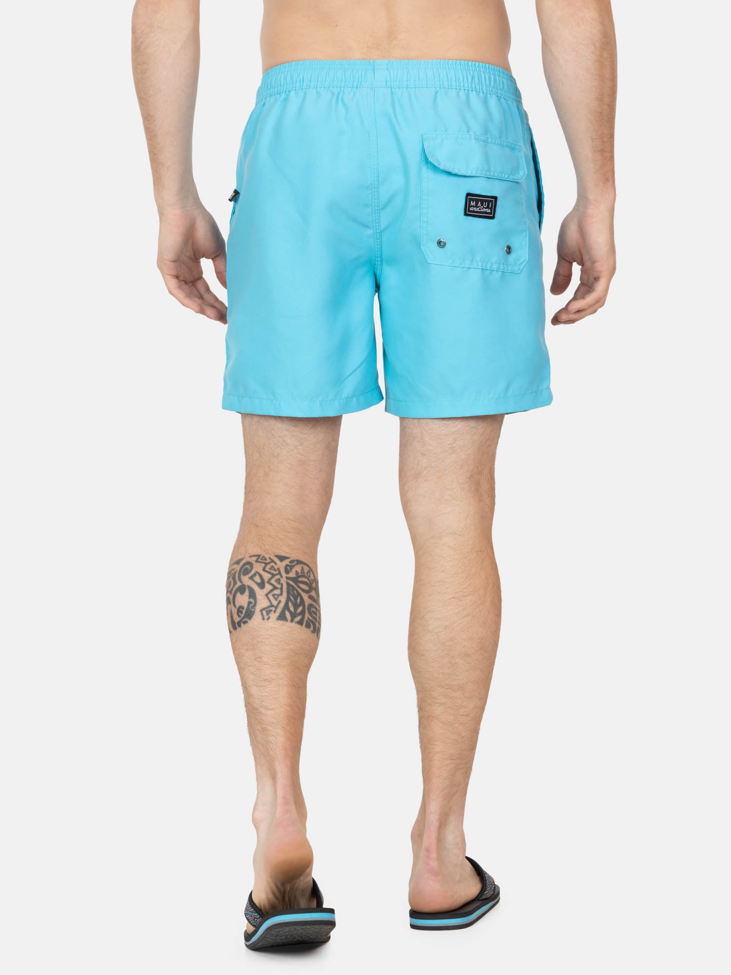 TRAJE DE BAÑO BRILUNA CELESTE HOMBRE MAUI AND SONS - 2