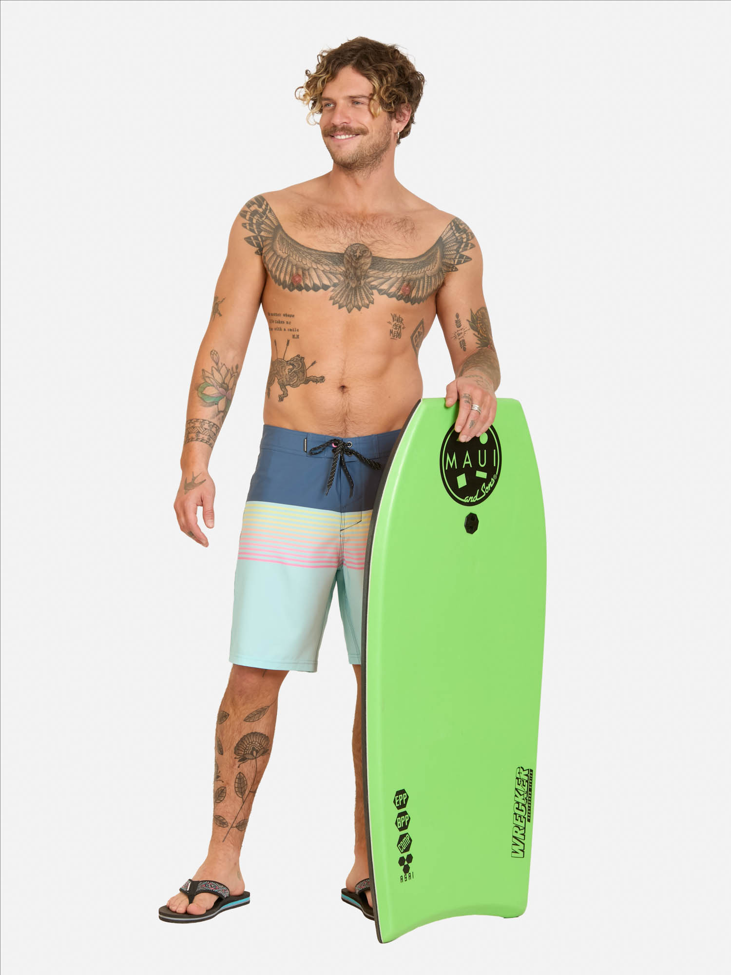 TRAJE DE BAÑO LUNITAE MULTICOLOR HOMBRE MAUI AND SONS - 4