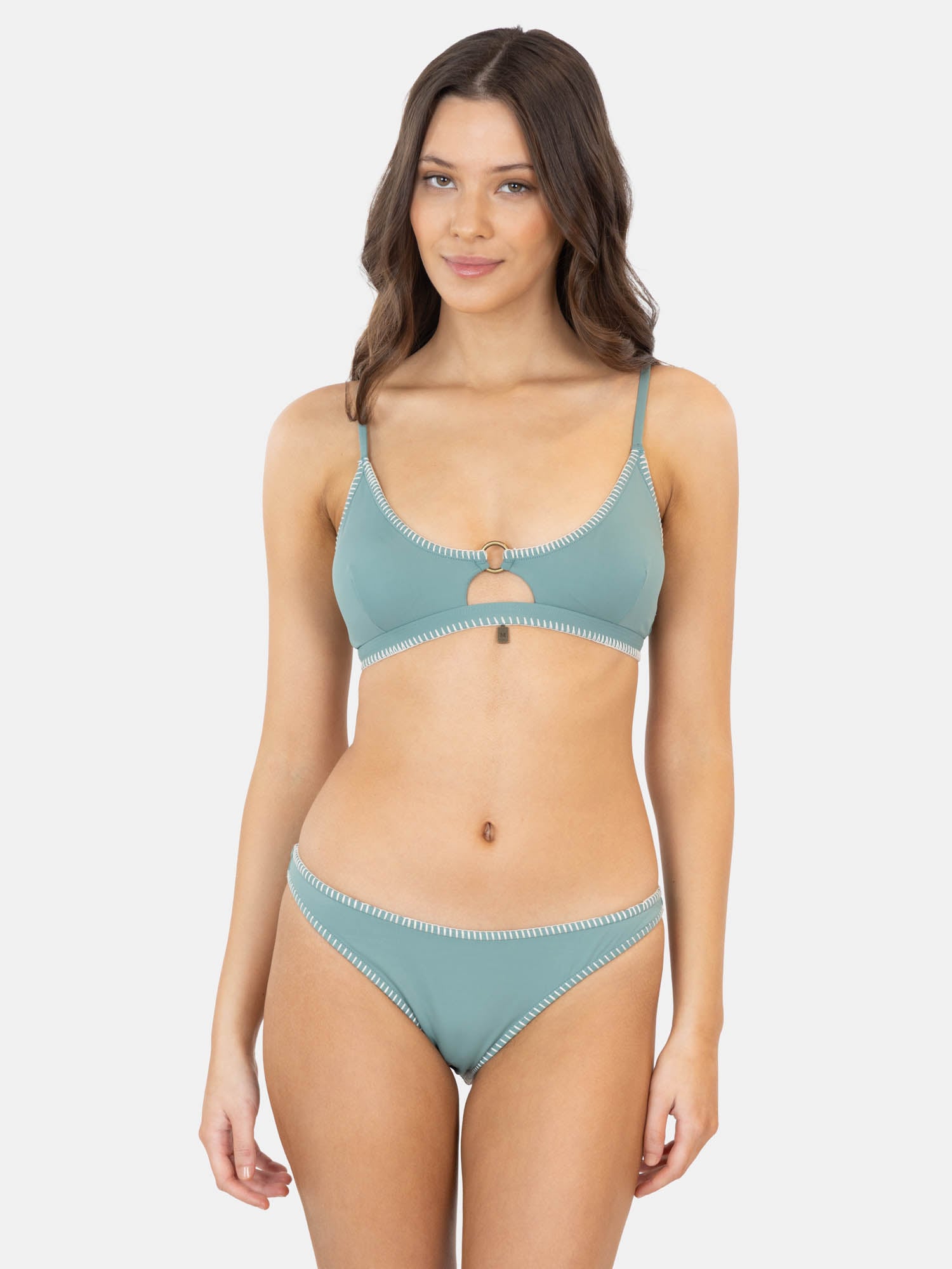 BIKINI CORALIX VERDE MUJER MAUI AND SONS - 1