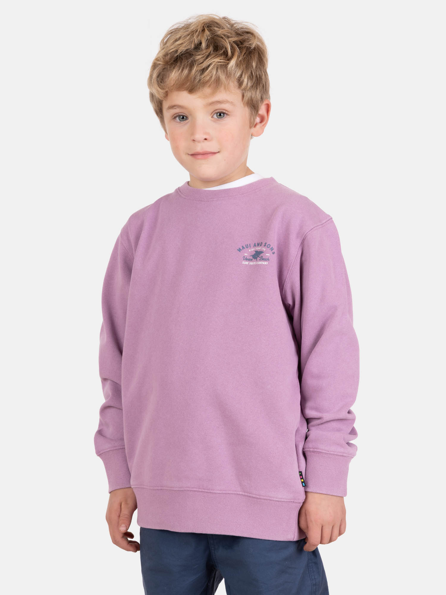 POLERON CR NOHEA BURDEO INFANTIL MAUI AND SONS - 1