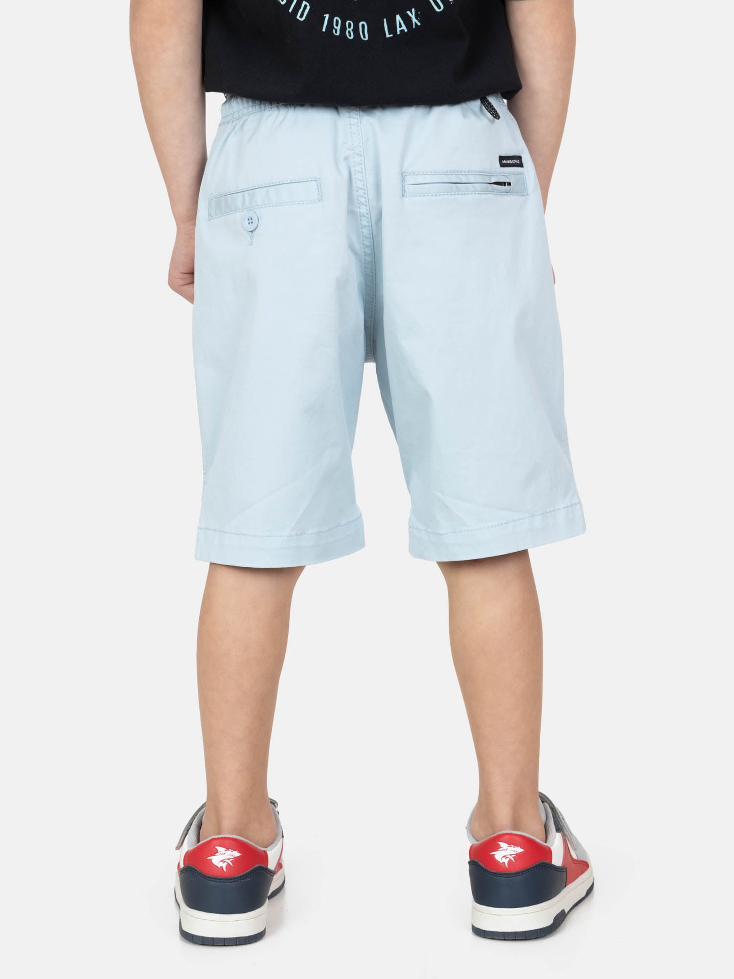 BERMUDA JOGGER BRIVIDA TURQUESA INFANTIL MAUI AND SONS - 2