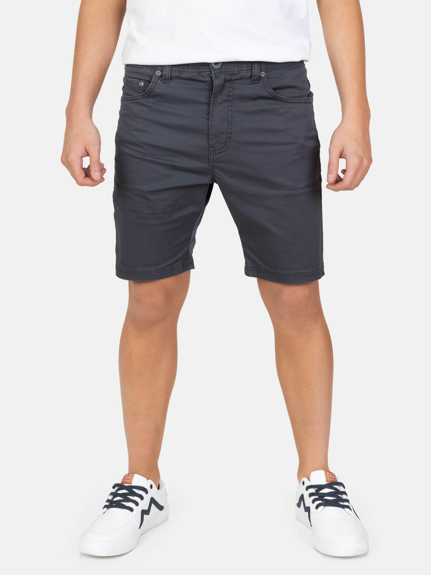 BERMUDA JOGGER AURALUZ GRIS INFANTIL MAUI AND SONS - 1