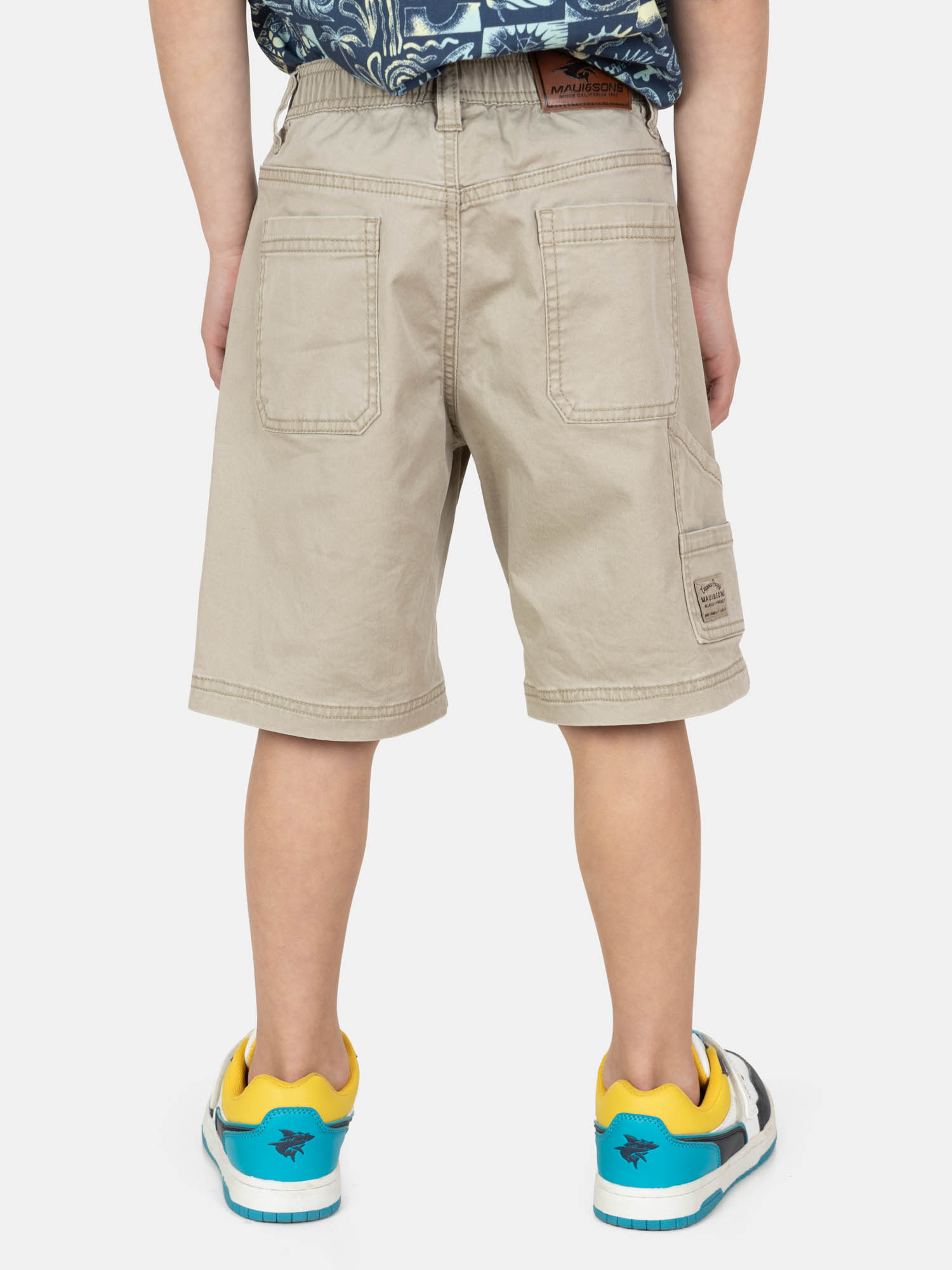 BERMUDA JOGGER VAHOLUX BEIGE INFANTIL MAUI AND SONS - 2