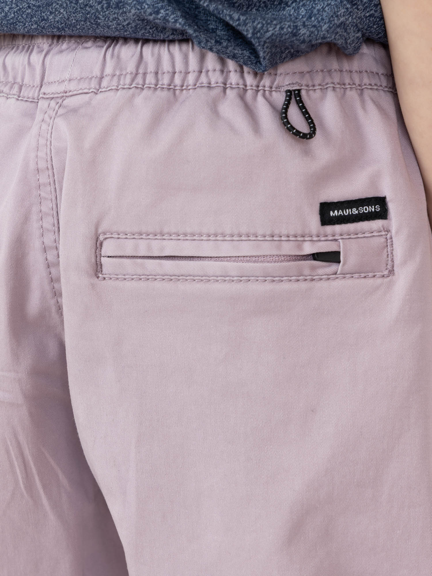 BERMUDA JOGGER BRIVIDA ROSADO INFANTIL MAUI AND SONS - 3