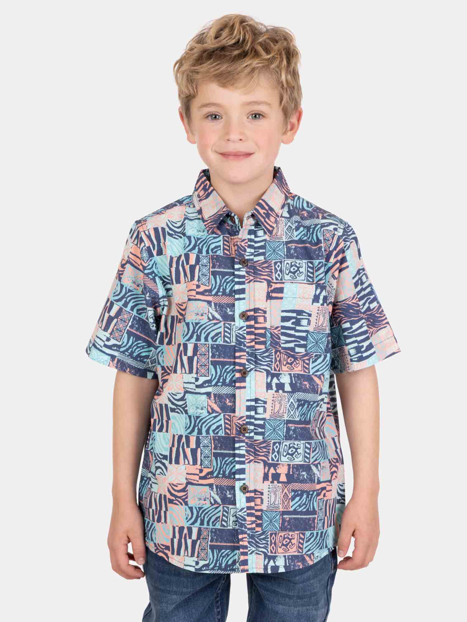 CAMISA MC MARELIAH MULTICOLOR INFANTIL MAUI AND SONS - 1