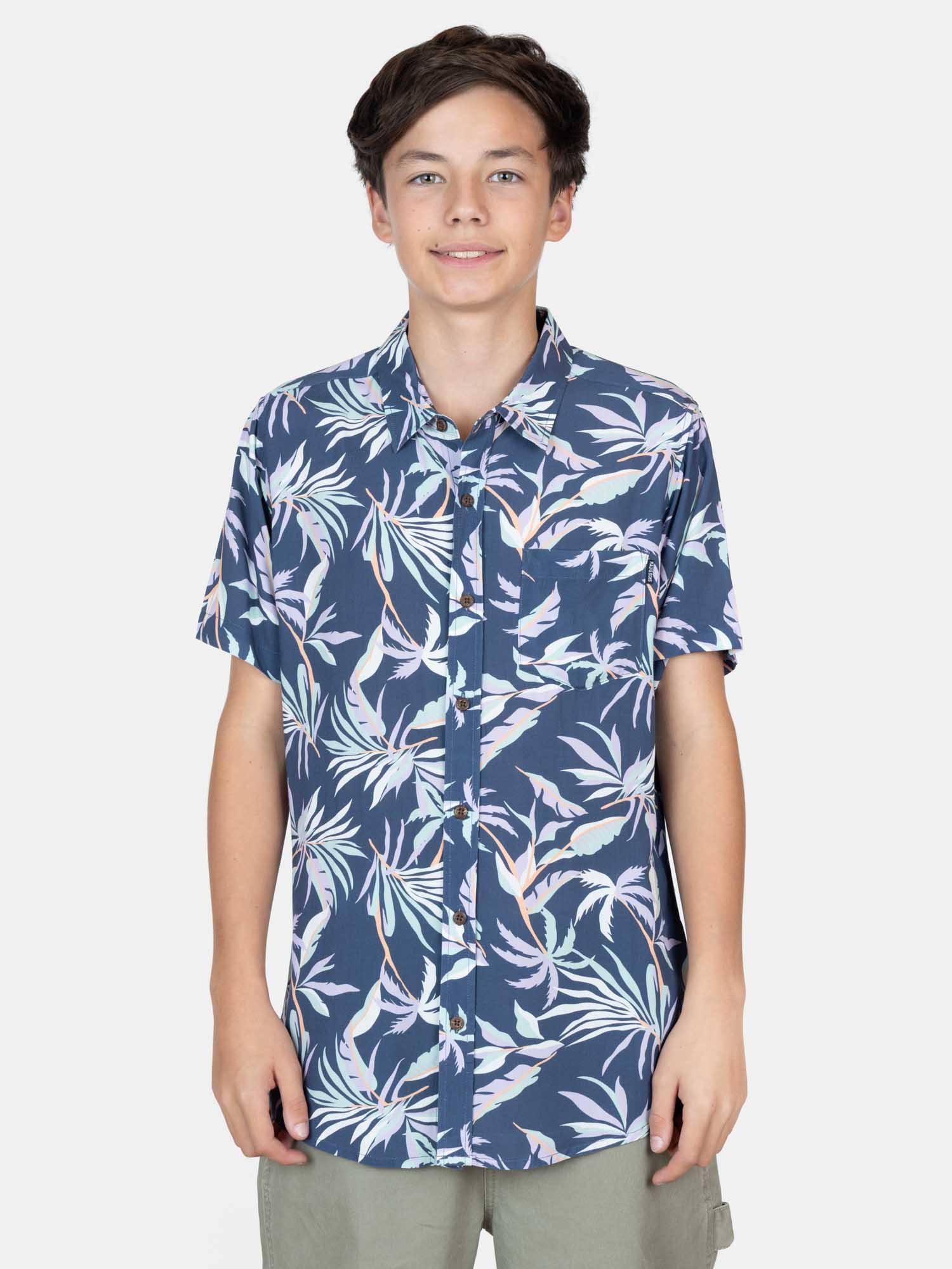 CAMISA MC ZEFLARE MULTICOLOR INFANTIL MAUI AND SONS - 1