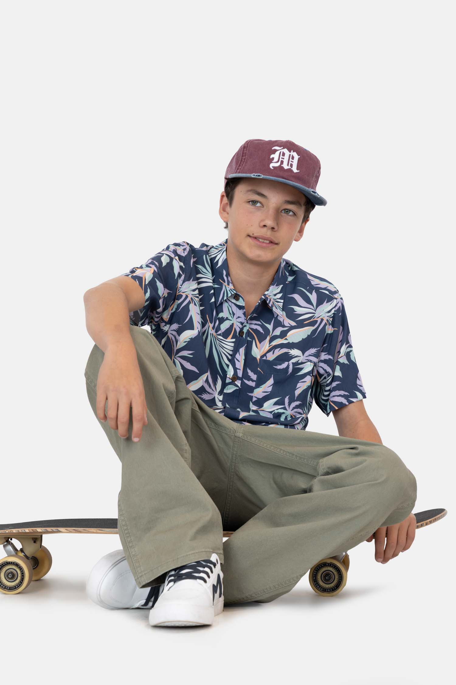 CAMISA MC ZEFLARE MULTICOLOR INFANTIL MAUI AND SONS - 4