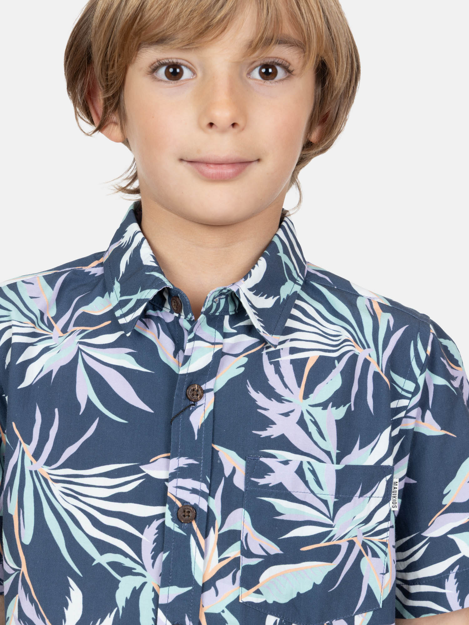 CAMISA MC AQUAIRA MULTICOLOR INFANTIL MAUI AND SONS - 3