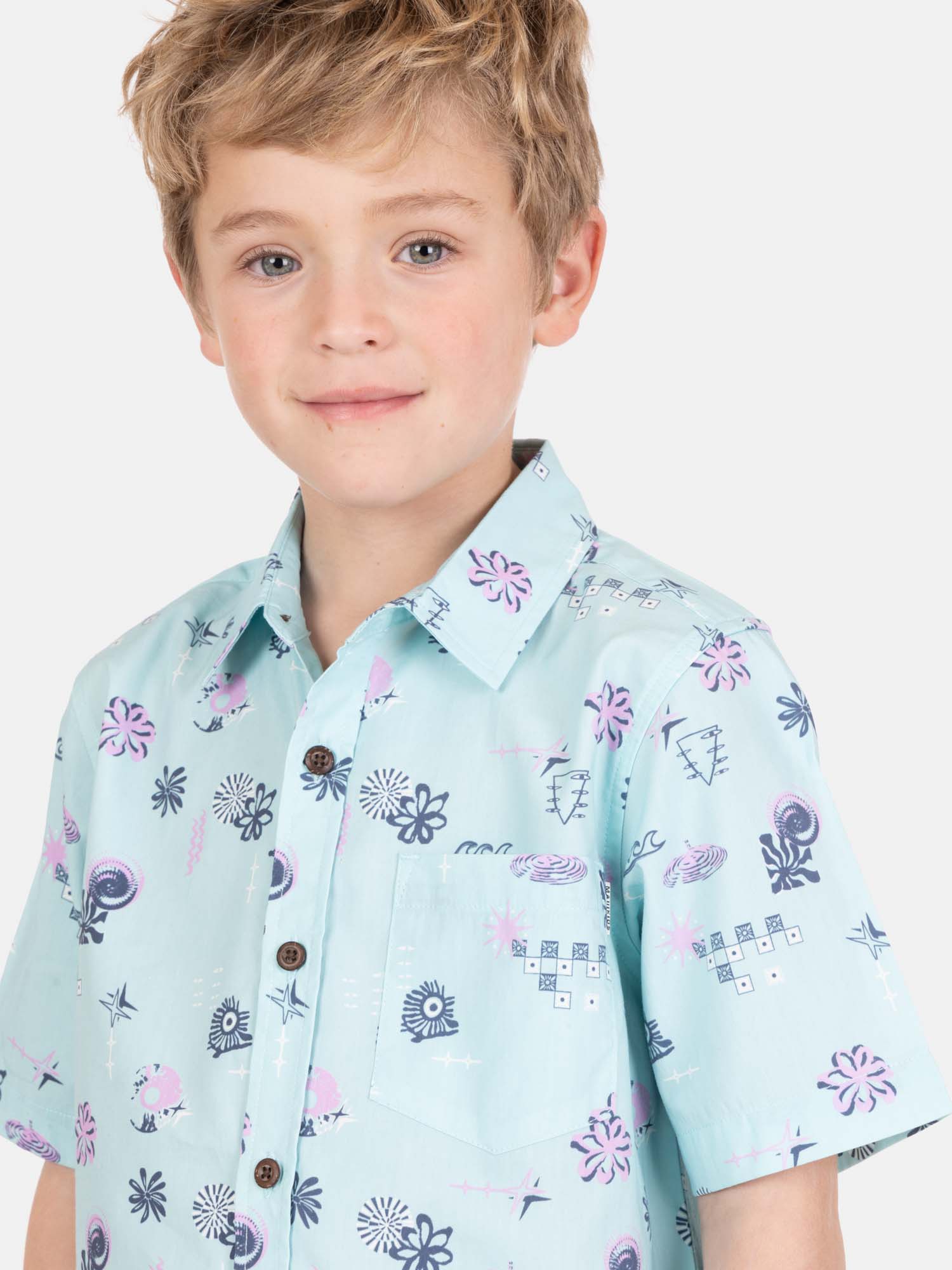 CAMISA MC SURVALE MULTICOLOR INFANTIL MAUI AND SONS - 3