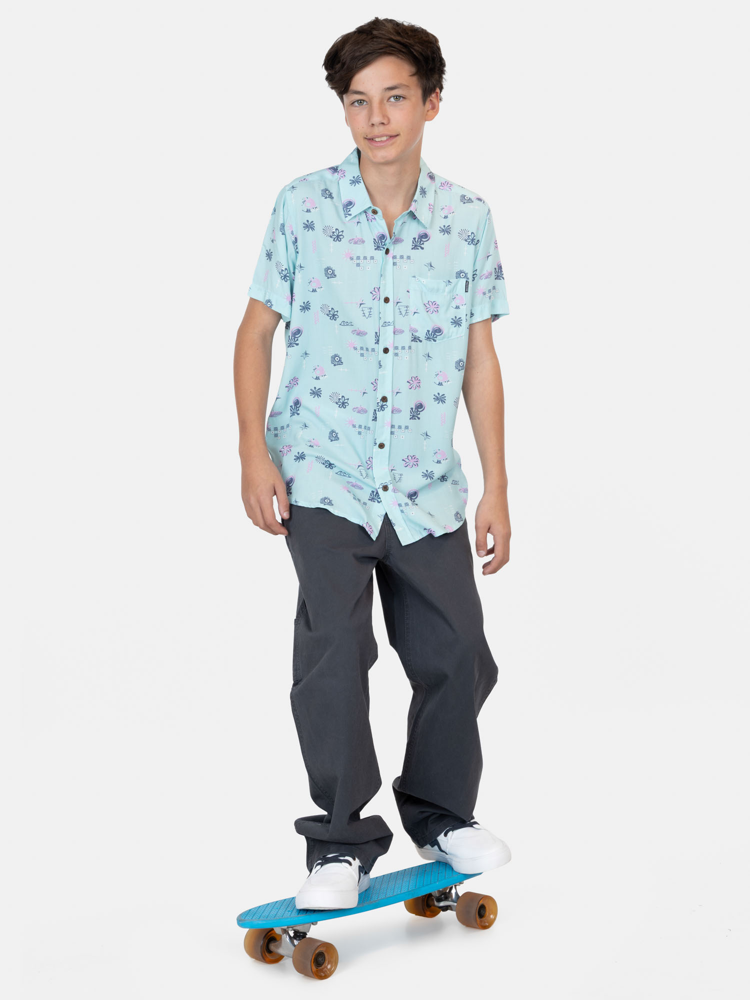 CAMISA MC KAHORUN MULTICOLOR INFANTIL MAUI AND SONS - 4