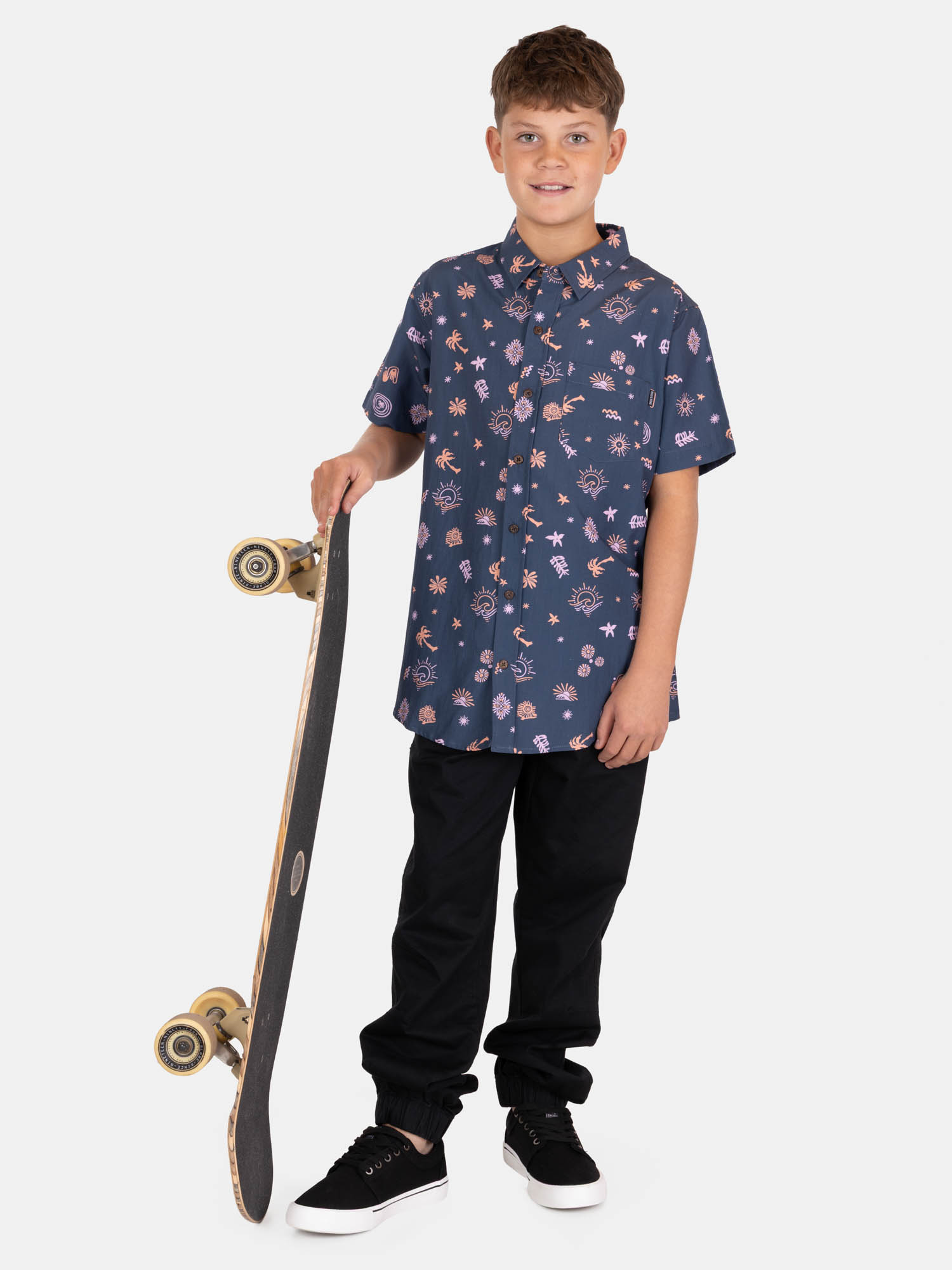 CAMISA MC NALUNEE MULTICOLOR INFANTIL MAUI AND SONS - 4