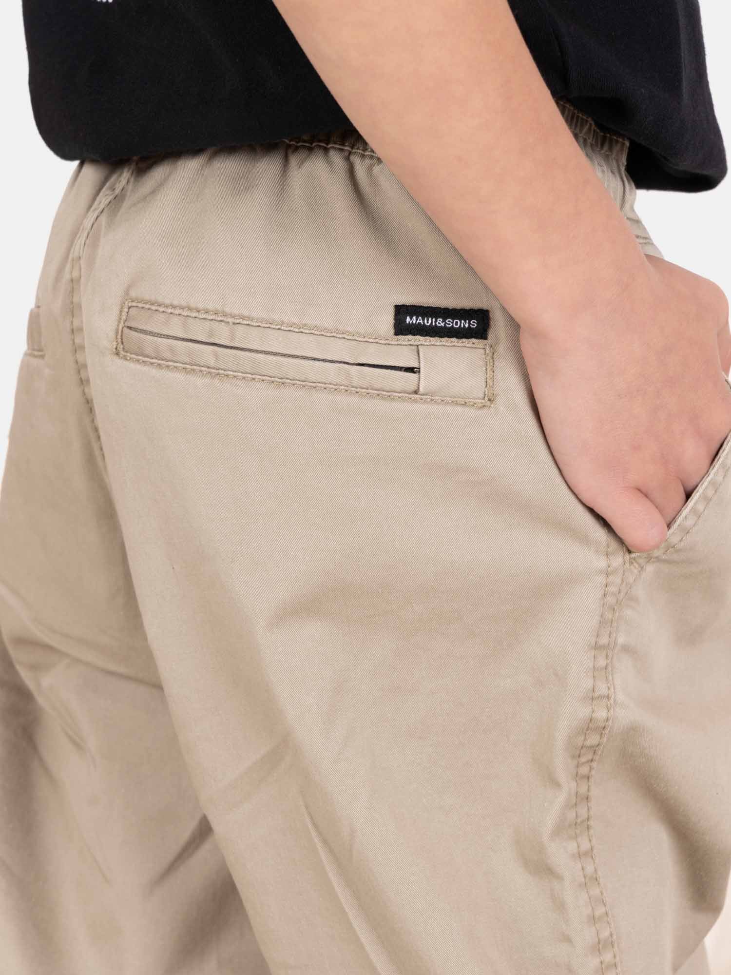 PANTALON JOGGER NALUAIR BEIGE INFANTIL MAUI AND SONS - 3