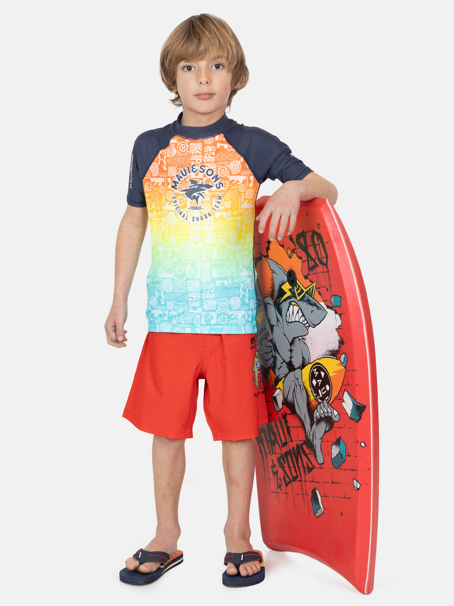 TRAJE DE BAÑO NORIVA MULTICOLOR INFANTIL MAUI AND SONS - 4