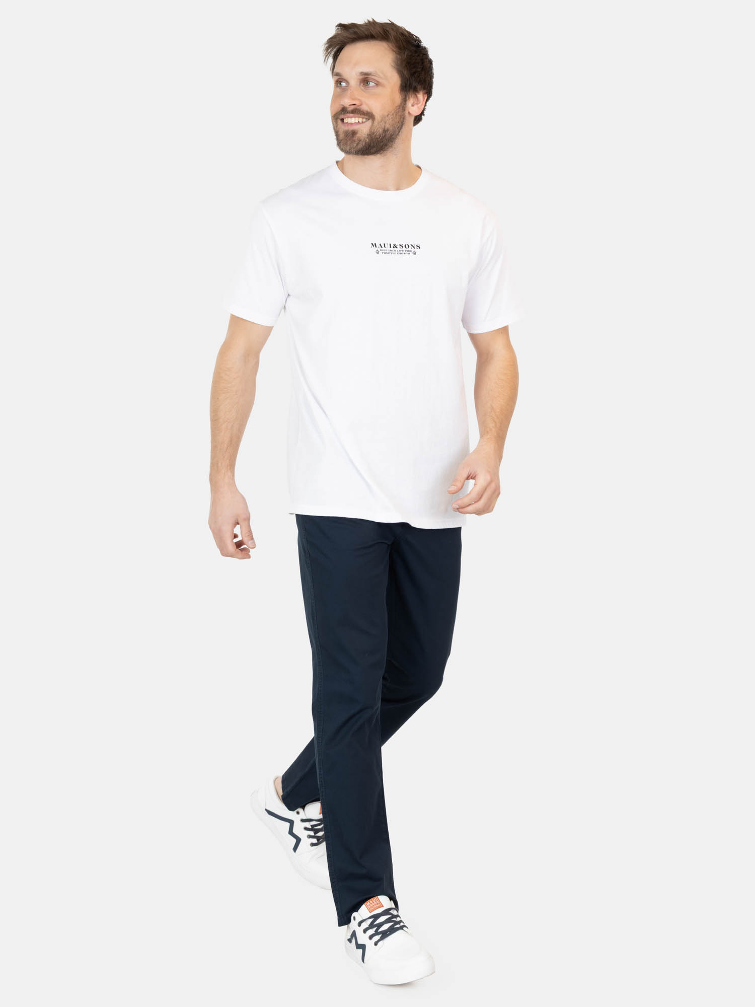 PANTALON LOKAHI AZUL HOMBRE MAUI AND SONS - 3