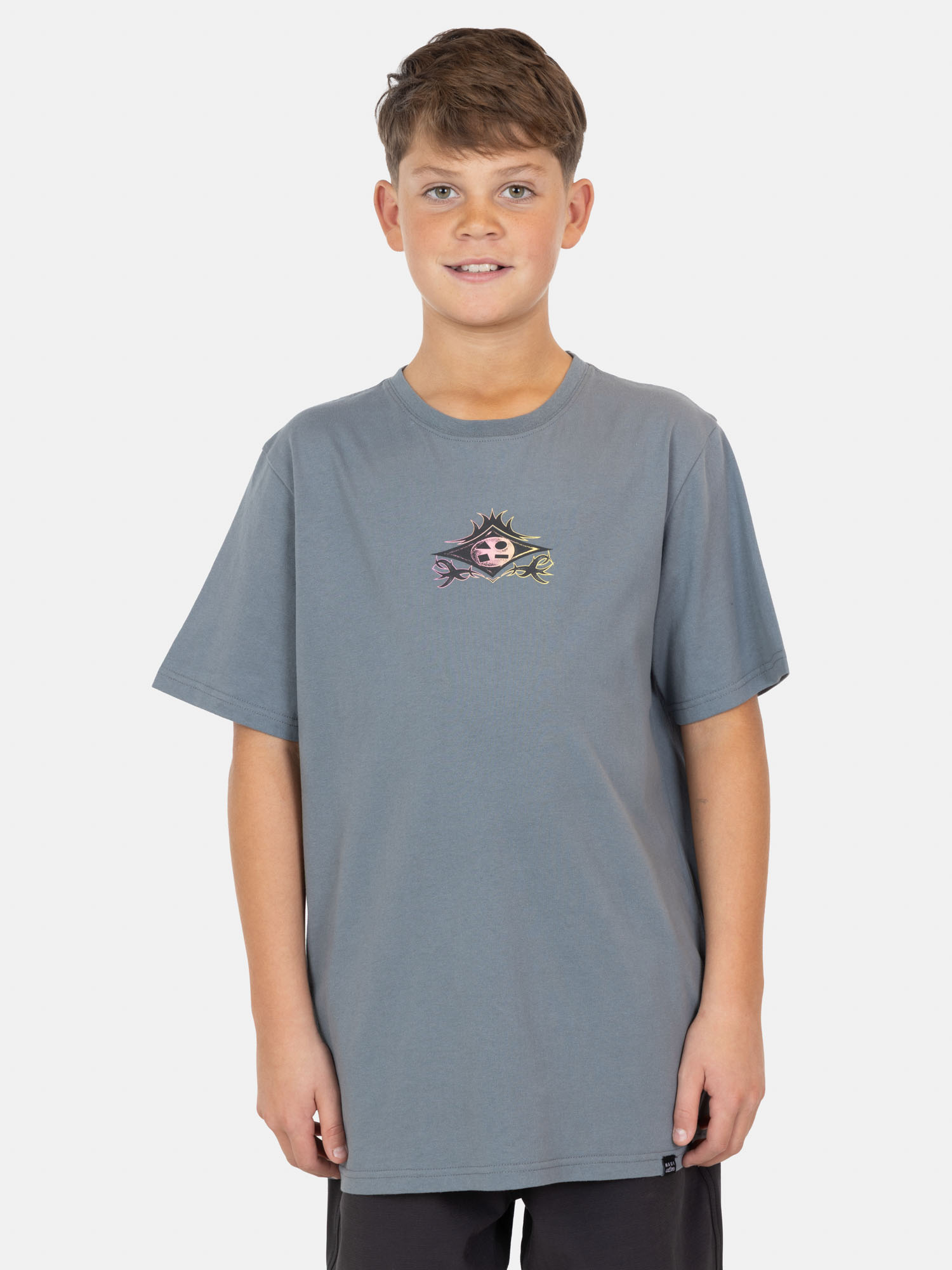 POLERA MC ARMOR GRIS INFANTIL MAUI AND SONS - 1