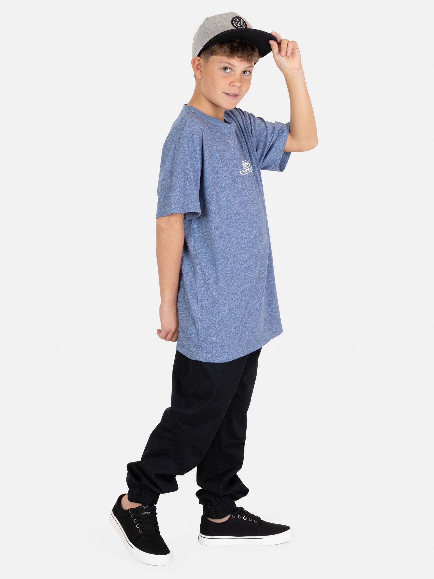 POLERA MC OCE ANO RIDER AZUL INFANTIL MAUI AND SONS - 4