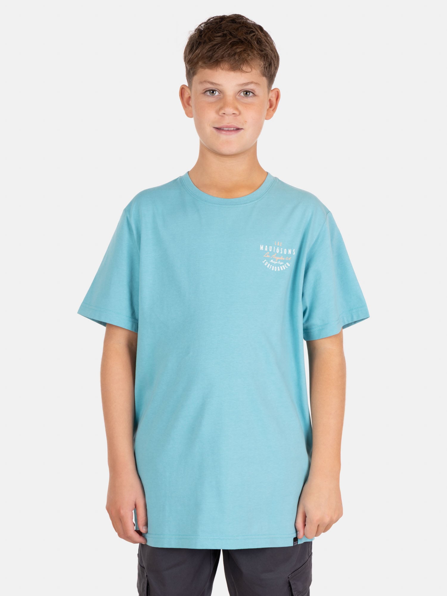 POLERA MC OLATRIBE CELESTE INFANTIL MAUI AND SONS - 1