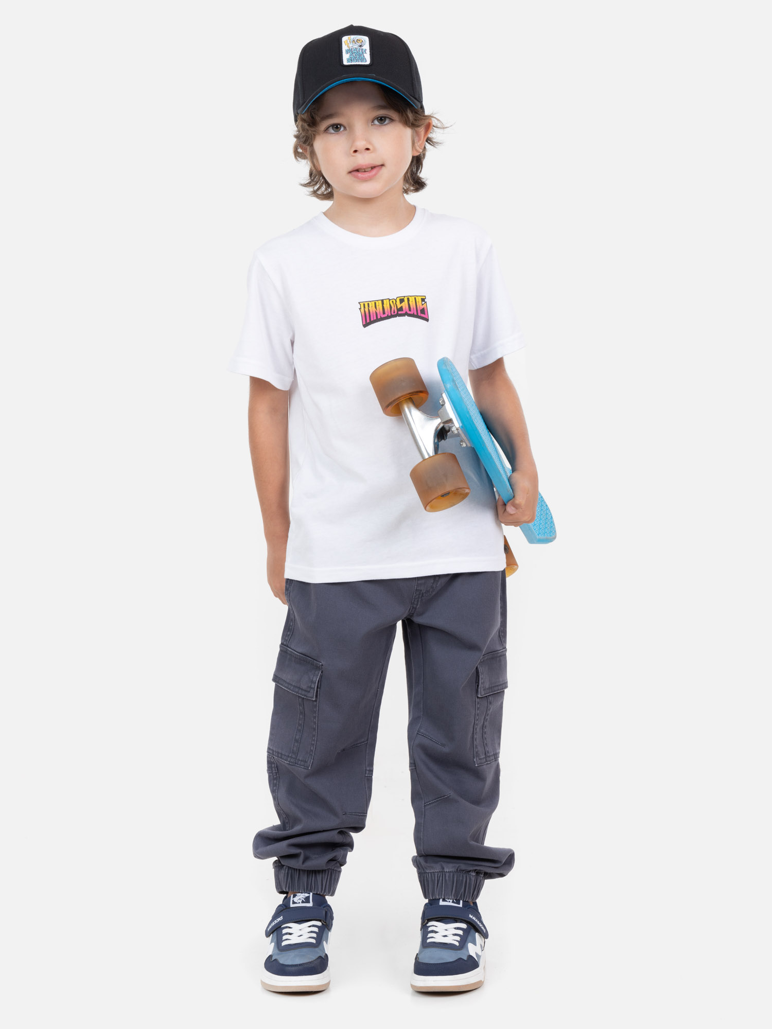 JOGGER MONTARA GRIS INFANTIL MAUI AND SONS - 4
