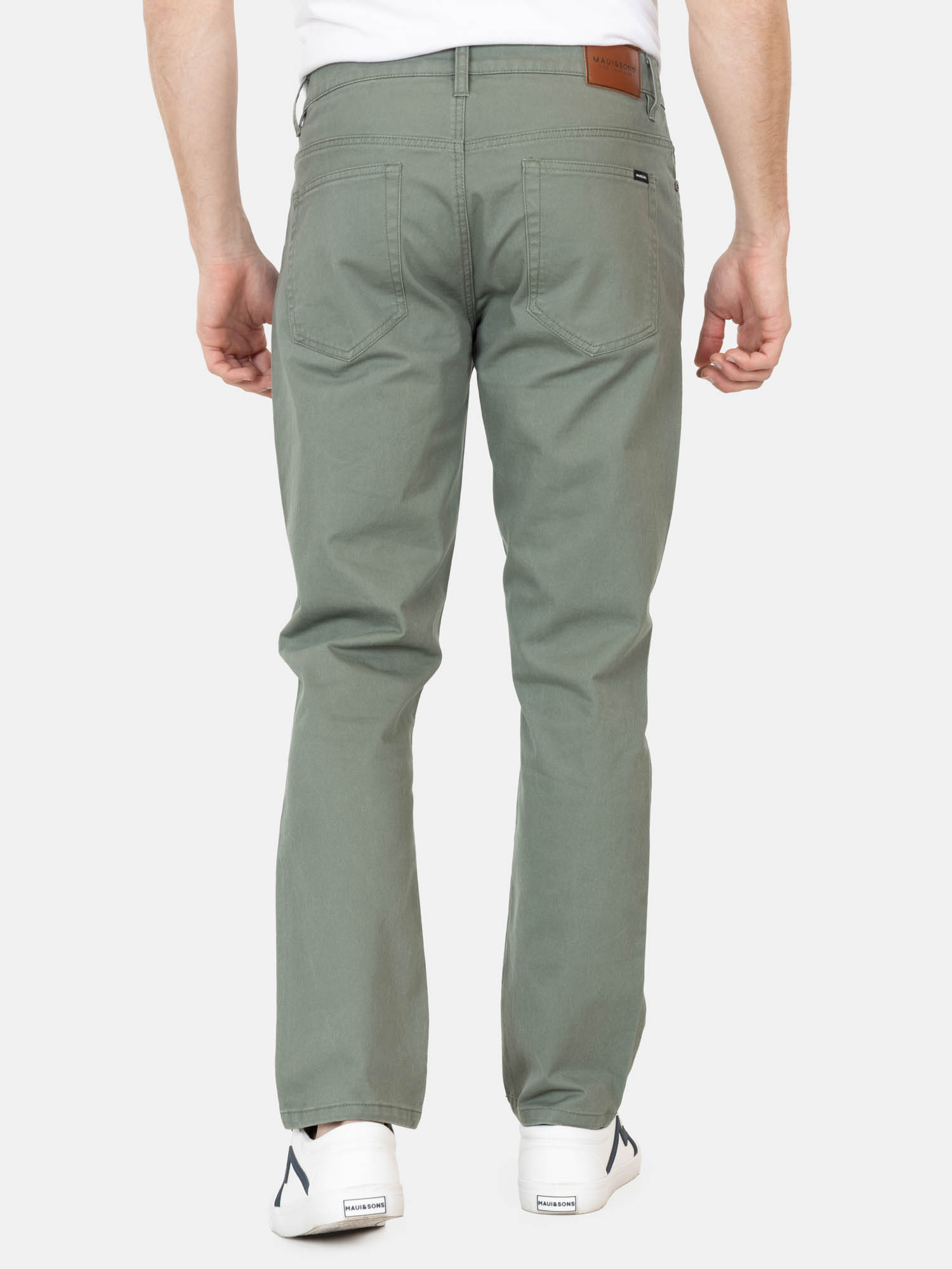 PANTALON RIPTIDE VERDE HOMBRE MAUI AND SONS - 4