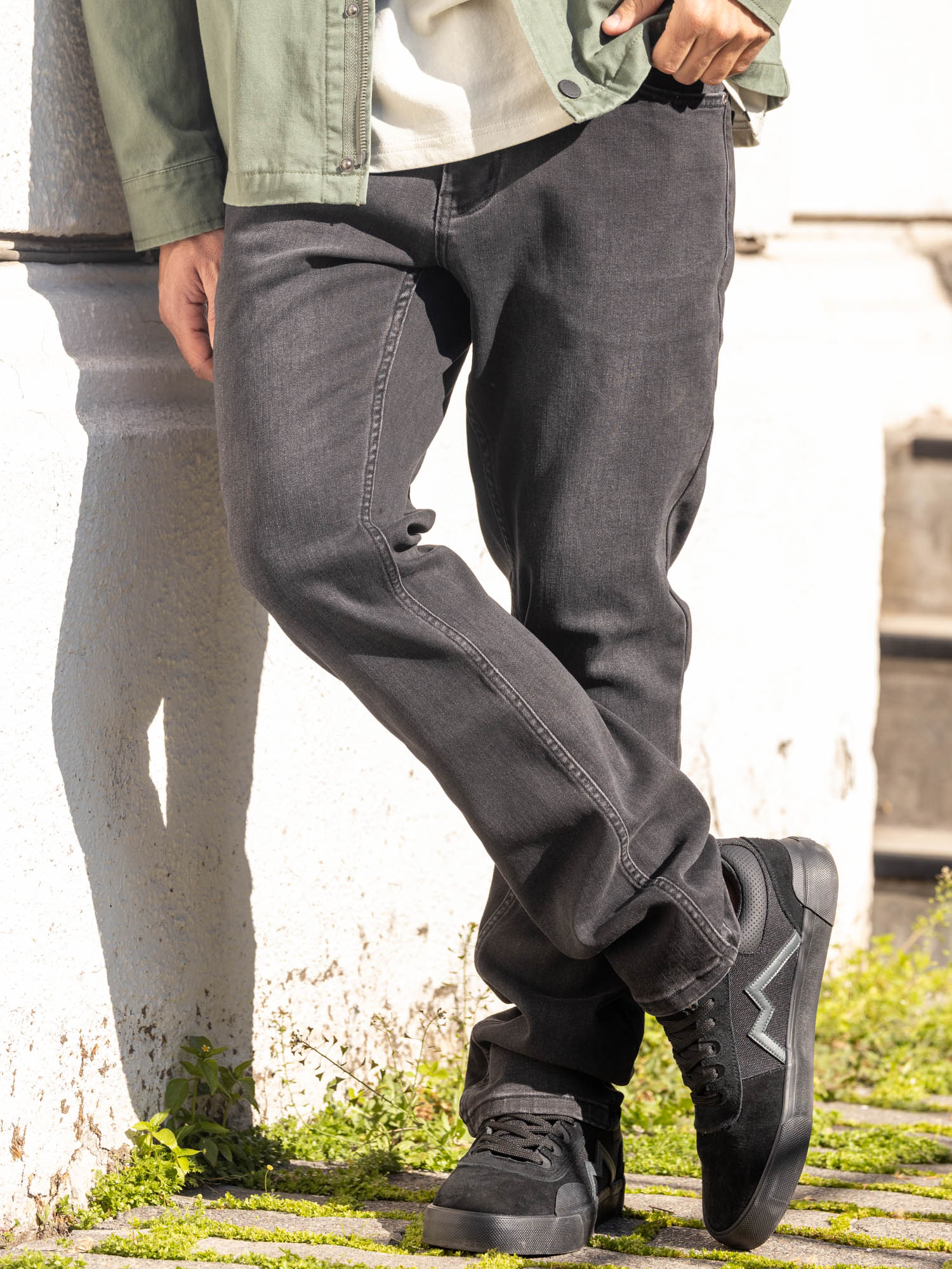 JEANS KEAHI NEGRO HOMBRE MAUI AND SONS - 1